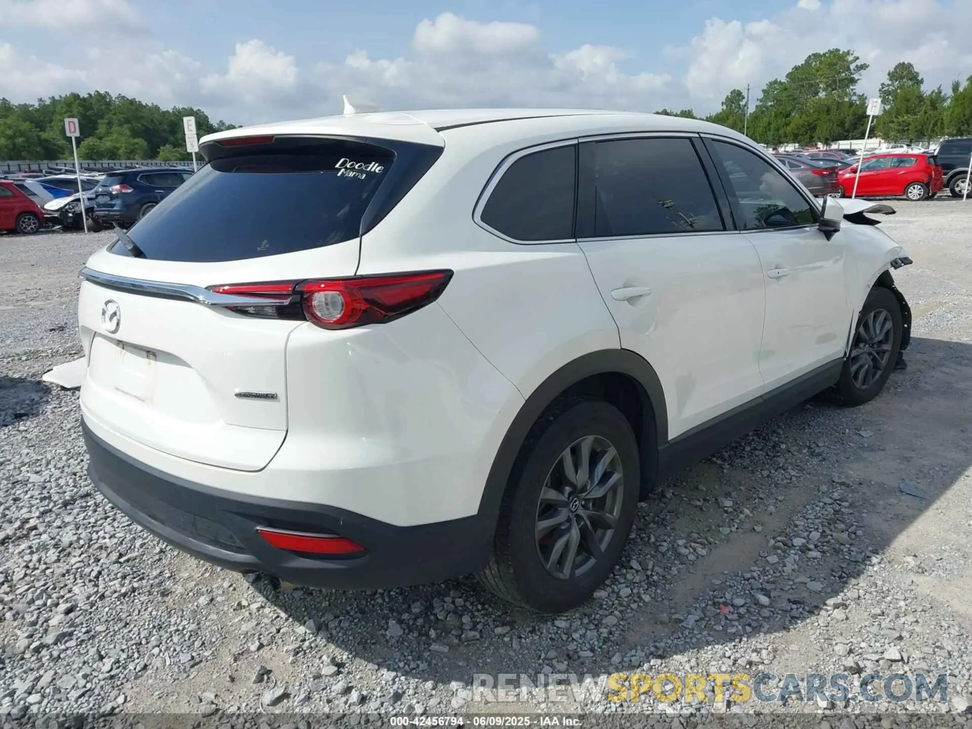 4 Photograph of a damaged car JM3TCBCY4N0604912 MAZDA CX-9 2022