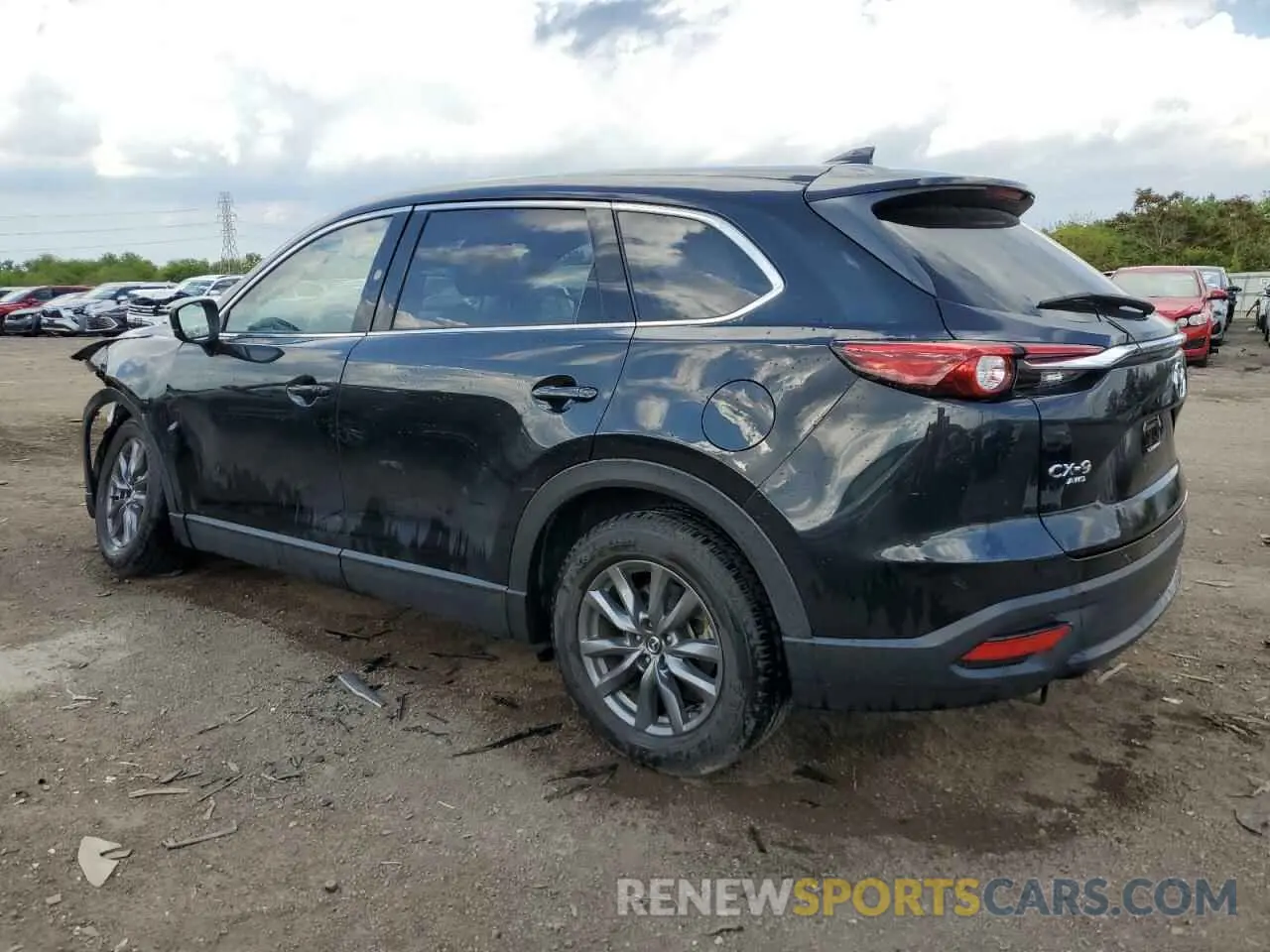 2 Photograph of a damaged car JM3TCBCY6N0603292 MAZDA CX-9 2022