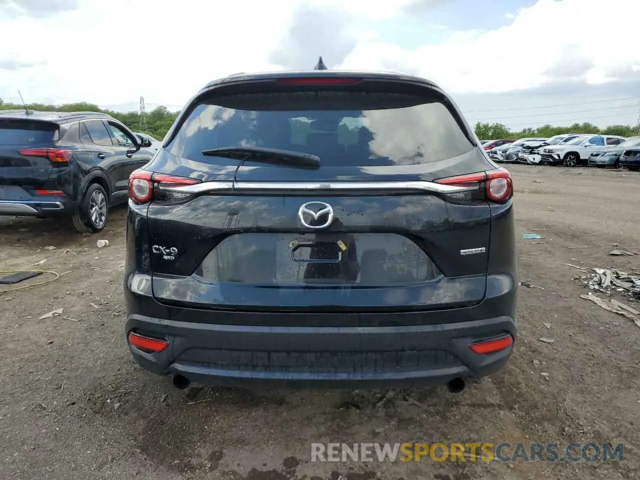 6 Photograph of a damaged car JM3TCBCY6N0603292 MAZDA CX-9 2022
