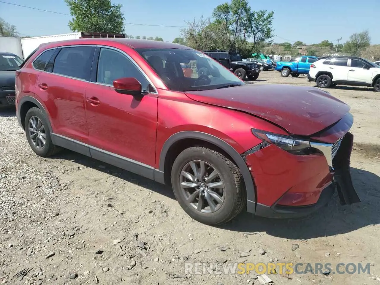 4 Фотография поврежденного автомобиля JM3TCBCY7N0604970 MAZDA CX-9 2022