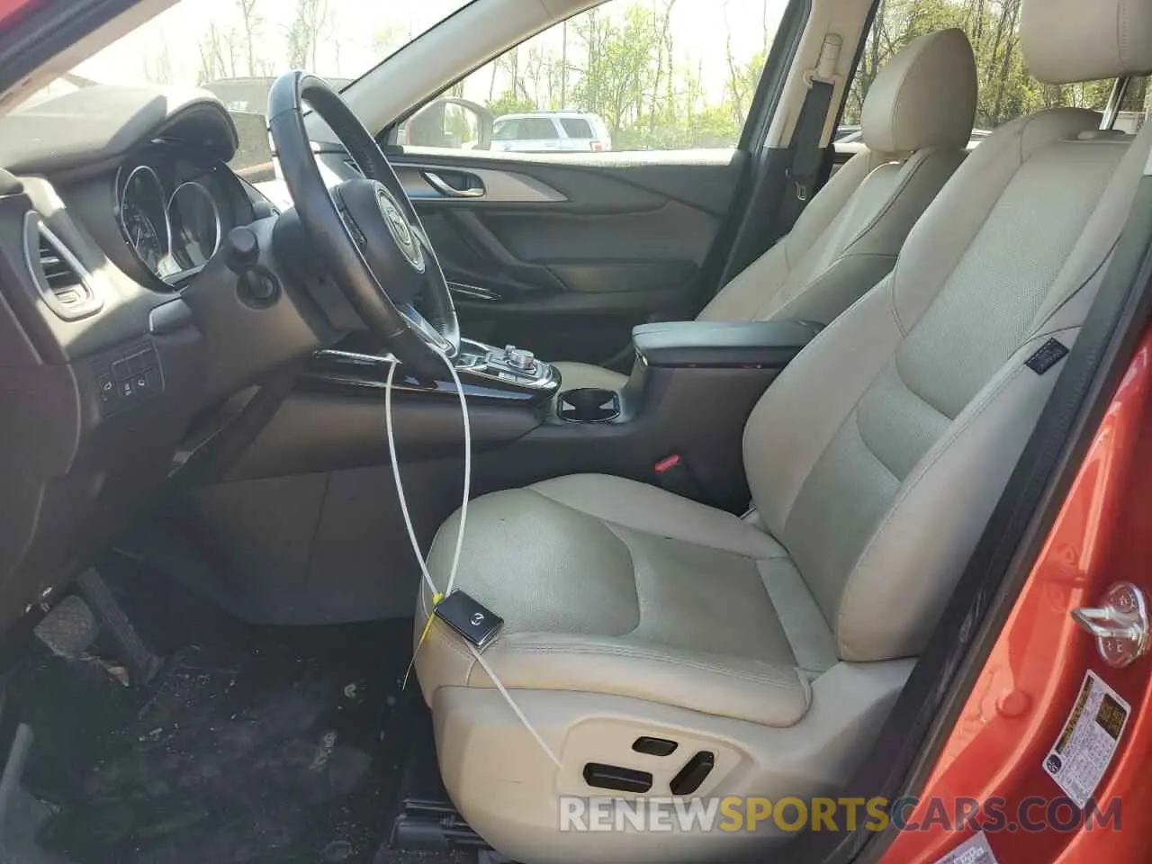7 Фотография поврежденного автомобиля JM3TCBCY7N0604970 MAZDA CX-9 2022
