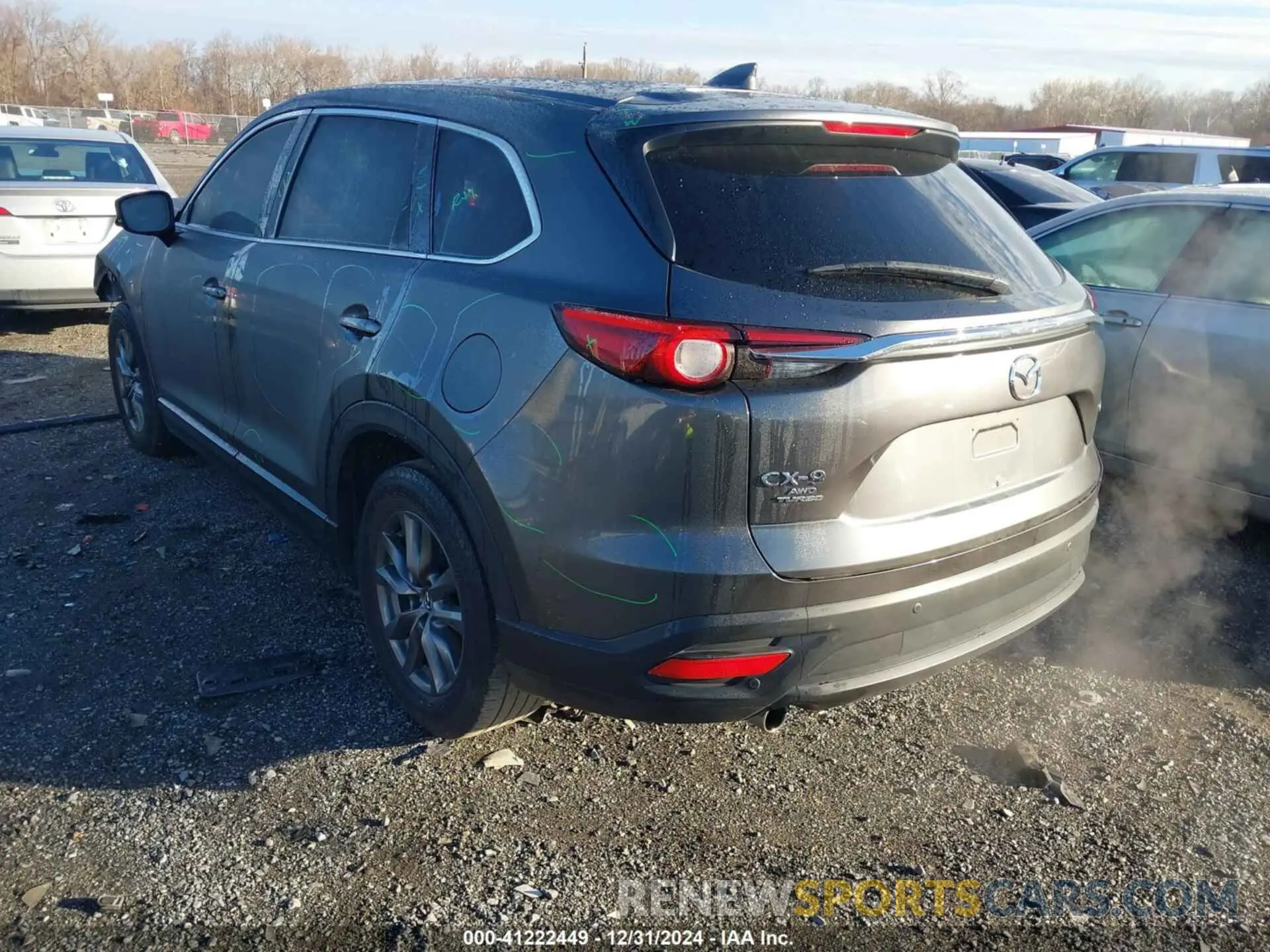 3 Фотография поврежденного автомобиля JM3TCBCYXN0605336 MAZDA CX-9 2022