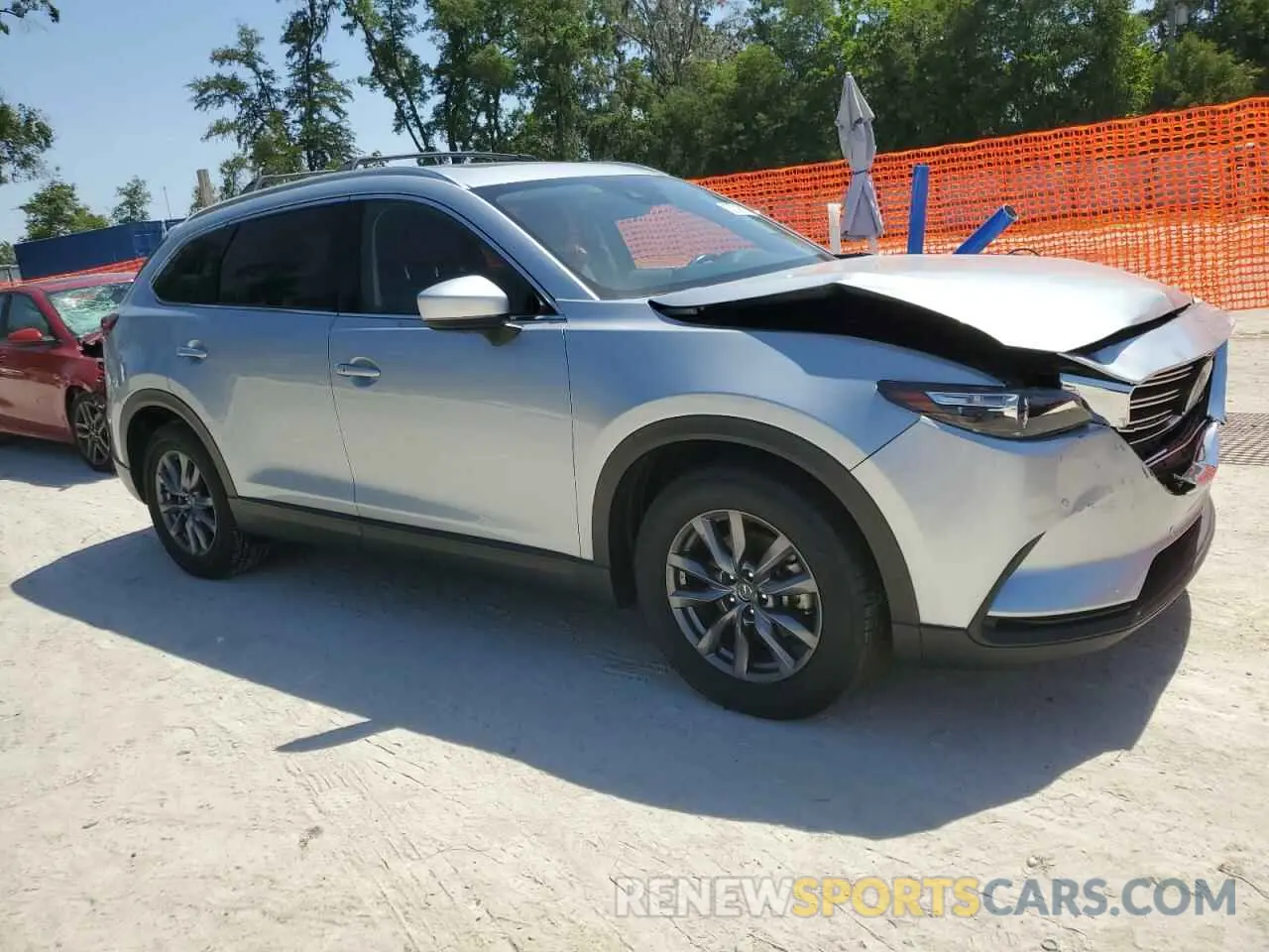 4 Photograph of a damaged car JM3TCBCYXN0621584 MAZDA CX-9 2022