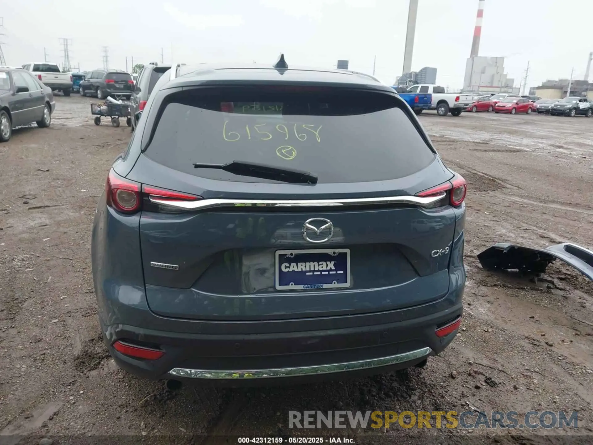 16 Photograph of a damaged car JM3TCBDY0N0615968 MAZDA CX-9 2022