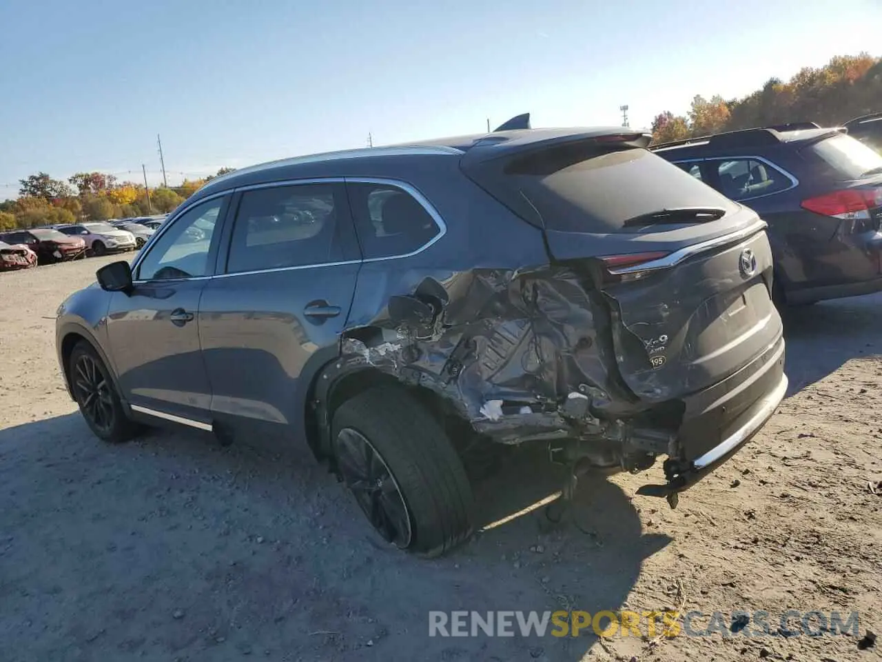 2 Photograph of a damaged car JM3TCBDY4N0616654 MAZDA CX-9 2022