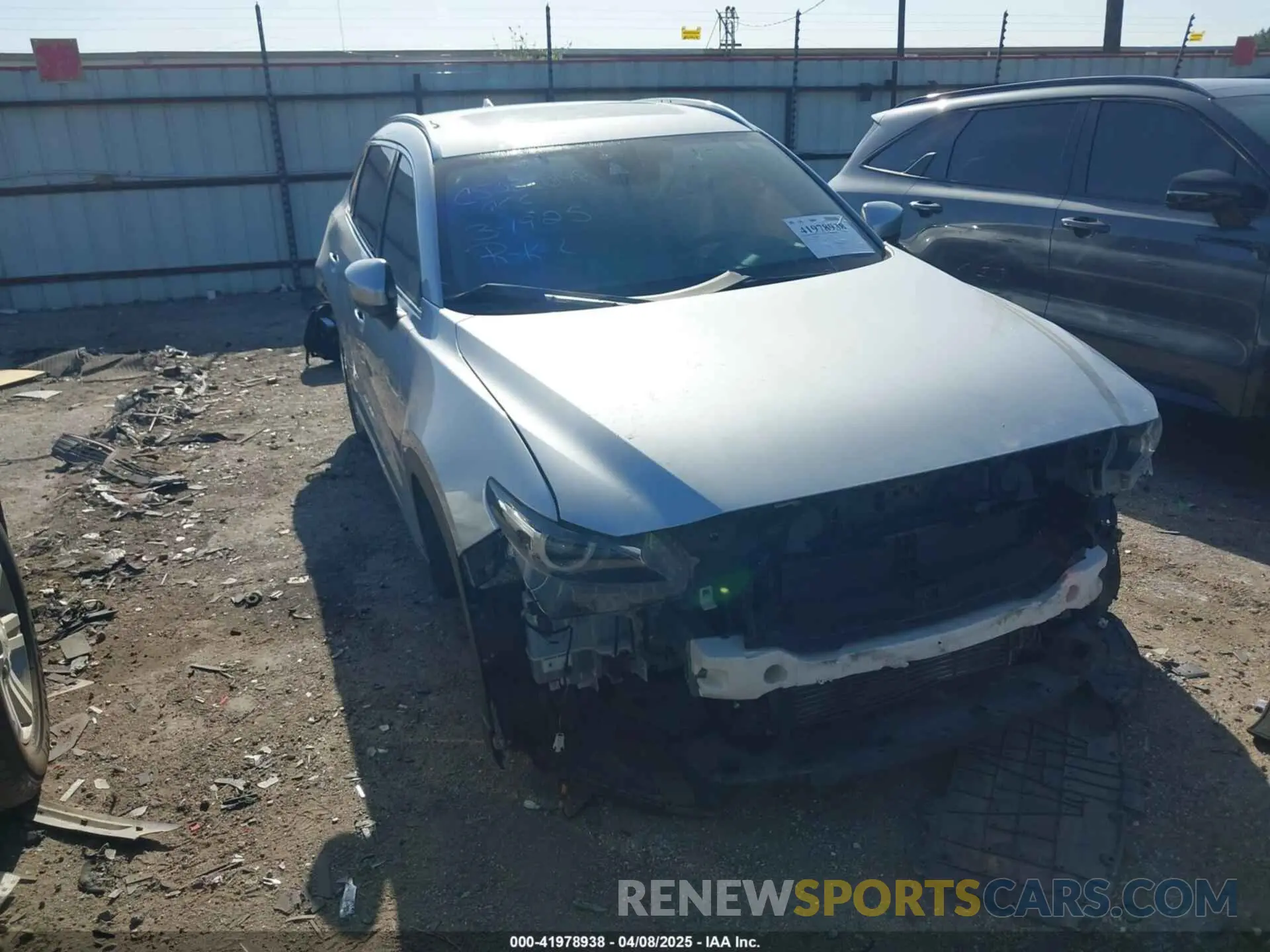 1 Photograph of a damaged car JM3TCBDY4N0621546 MAZDA CX-9 2022
