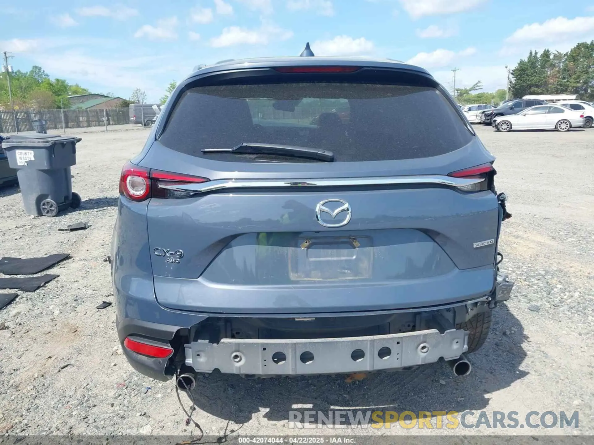 17 Фотография поврежденного автомобиля JM3TCBDY8N0628886 MAZDA CX-9 2022