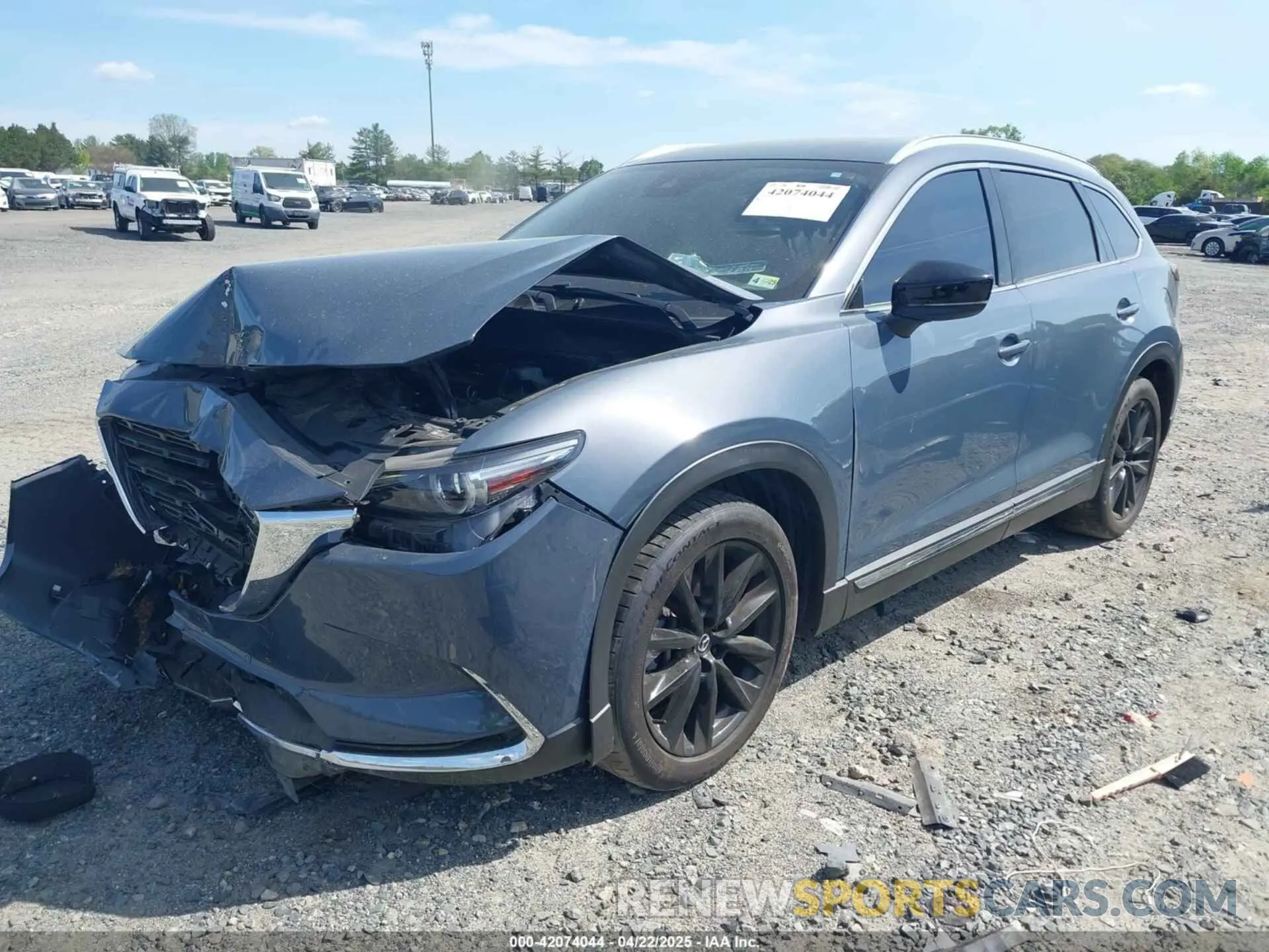 2 Фотография поврежденного автомобиля JM3TCBDY8N0628886 MAZDA CX-9 2022