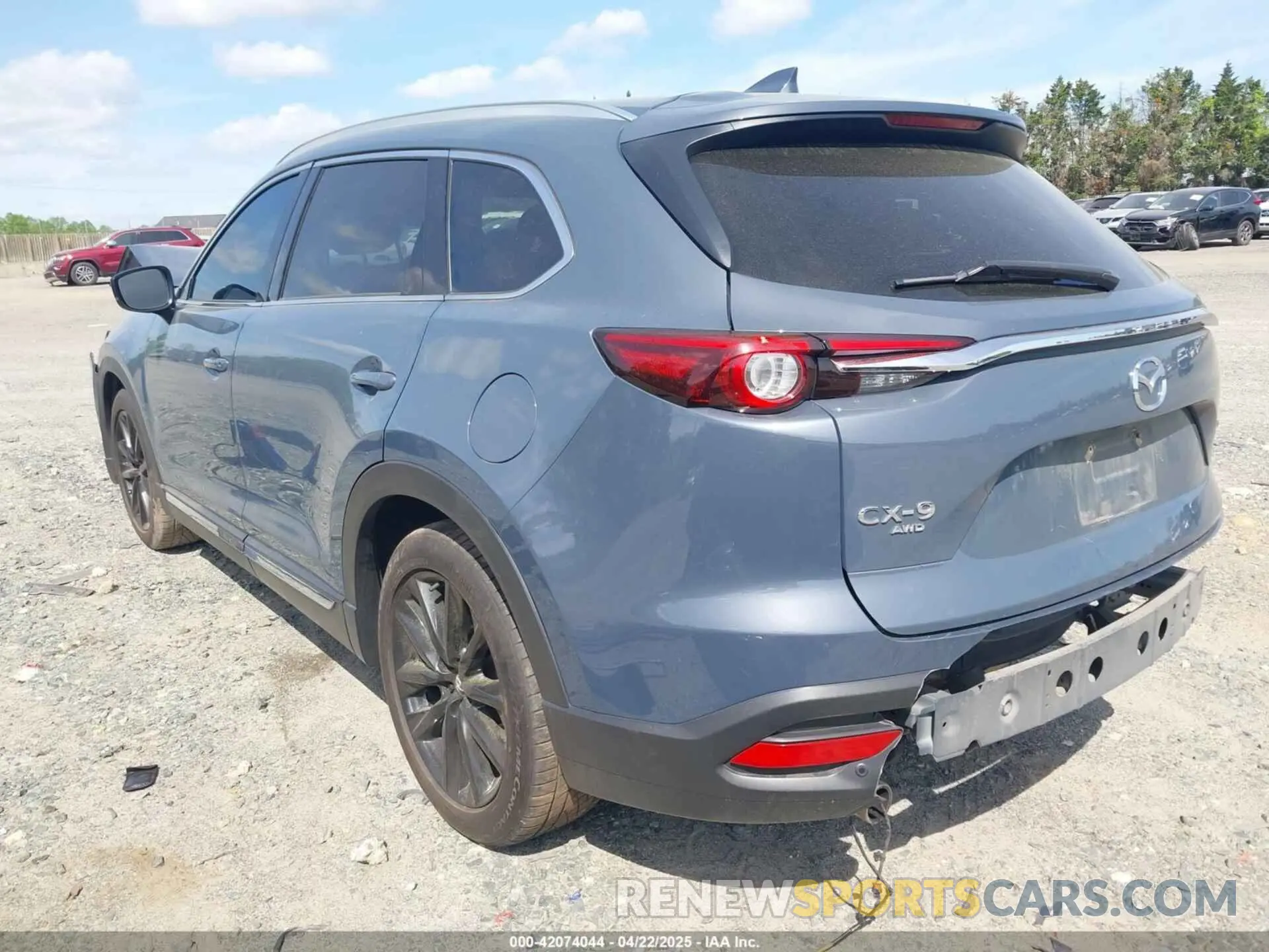 3 Фотография поврежденного автомобиля JM3TCBDY8N0628886 MAZDA CX-9 2022