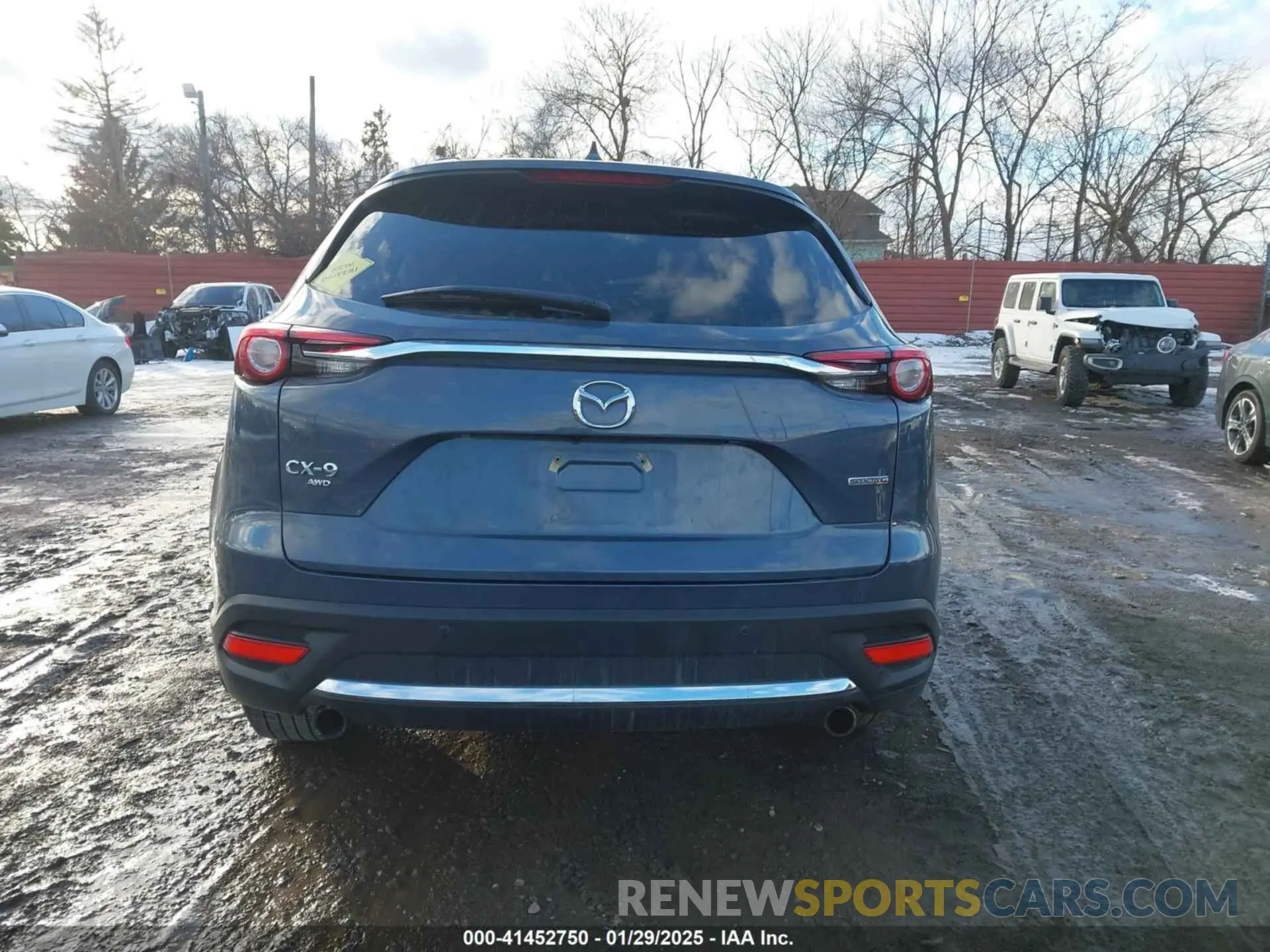 16 Фотография поврежденного автомобиля JM3TCBDYXN0618313 MAZDA CX-9 2022