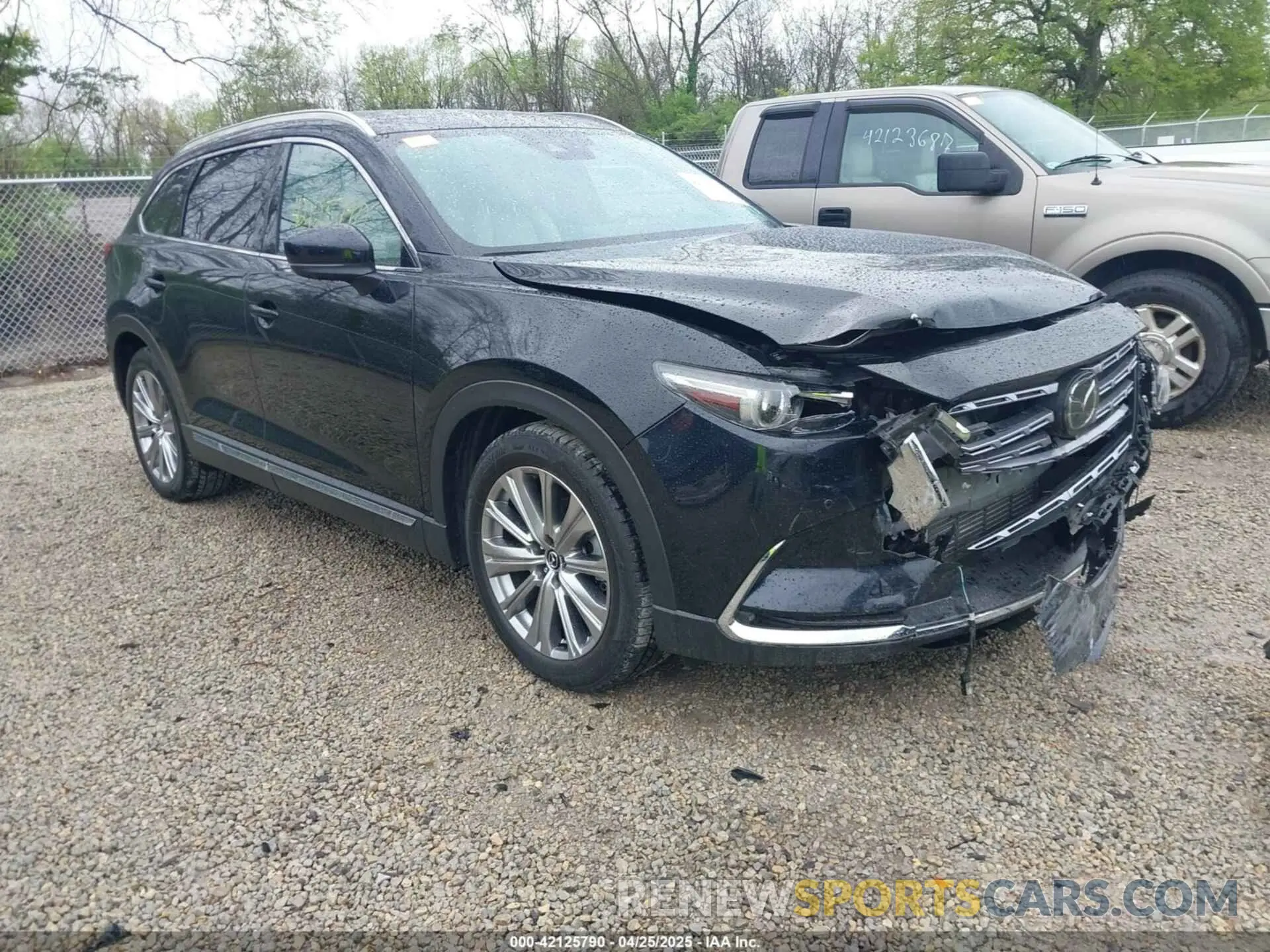 1 Photograph of a damaged car JM3TCBEY1N0616982 MAZDA CX-9 2022
