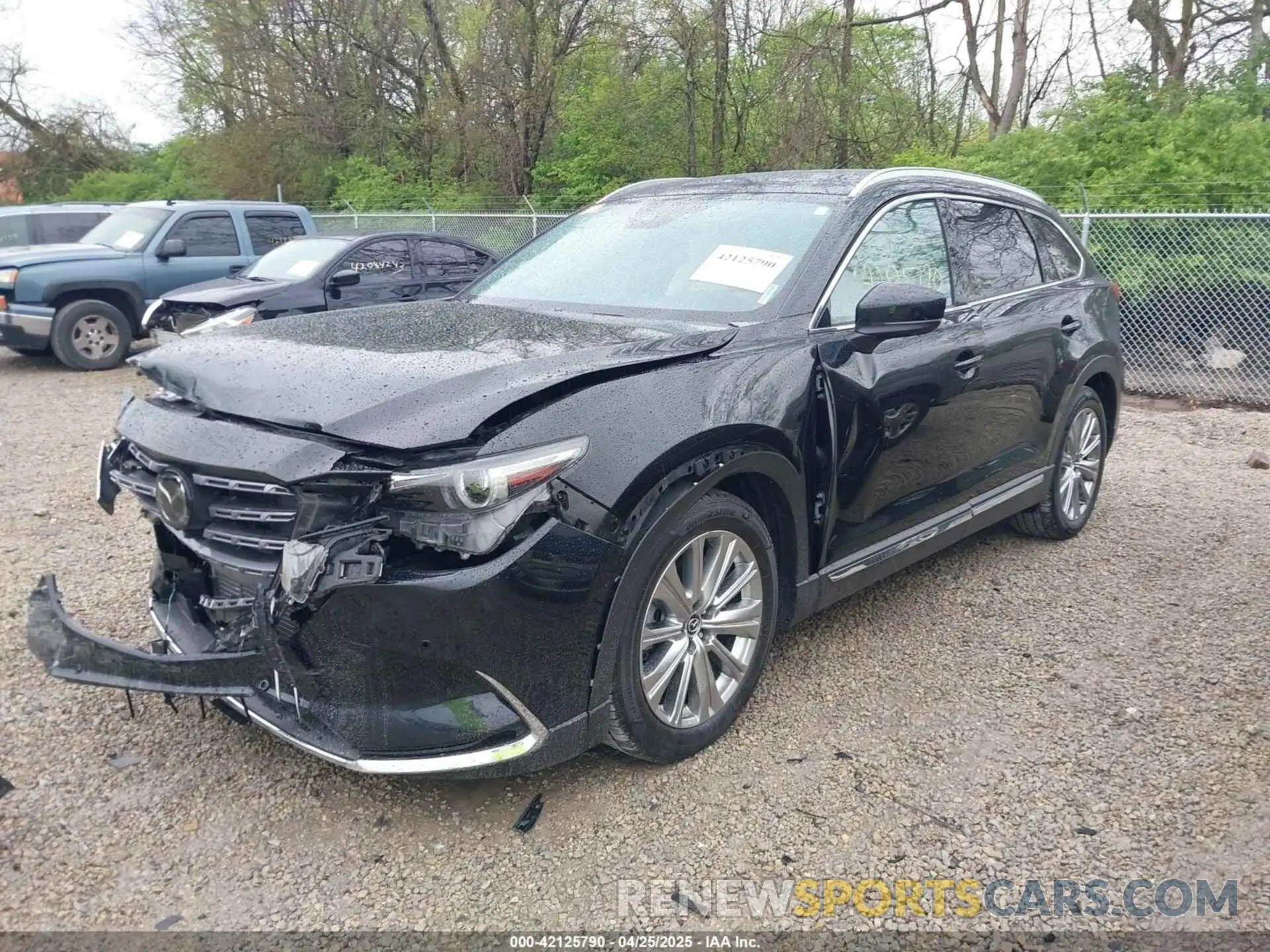 2 Photograph of a damaged car JM3TCBEY1N0616982 MAZDA CX-9 2022