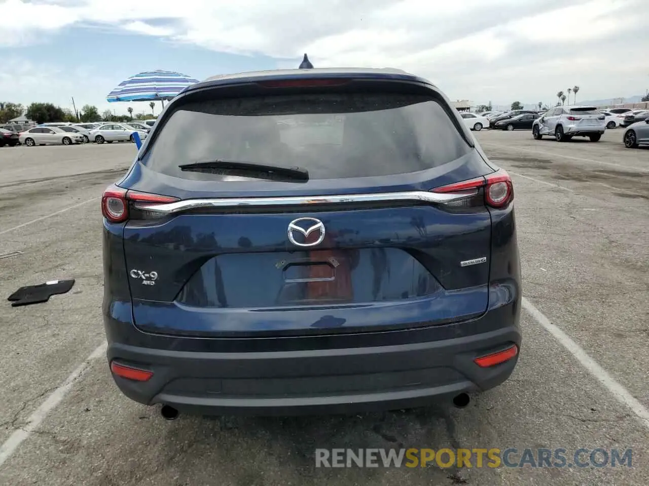 6 Фотография поврежденного автомобиля JM3TCBAY1P0649490 MAZDA CX-9 2023