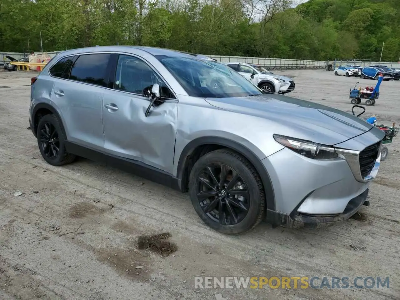 4 Photograph of a damaged car JM3TCBAY1P0659517 MAZDA CX-9 2023