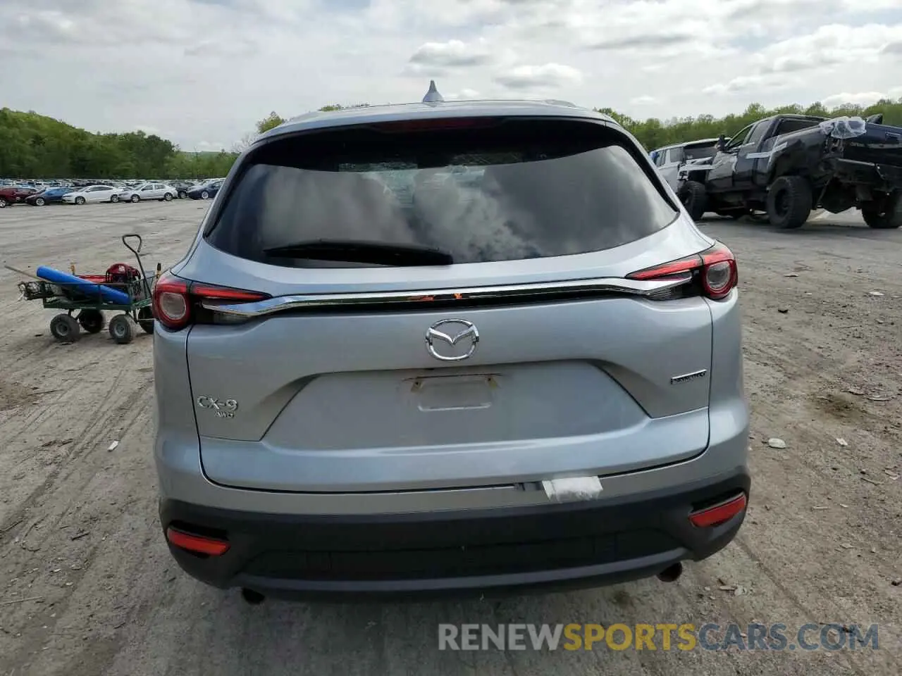 6 Photograph of a damaged car JM3TCBAY1P0659517 MAZDA CX-9 2023
