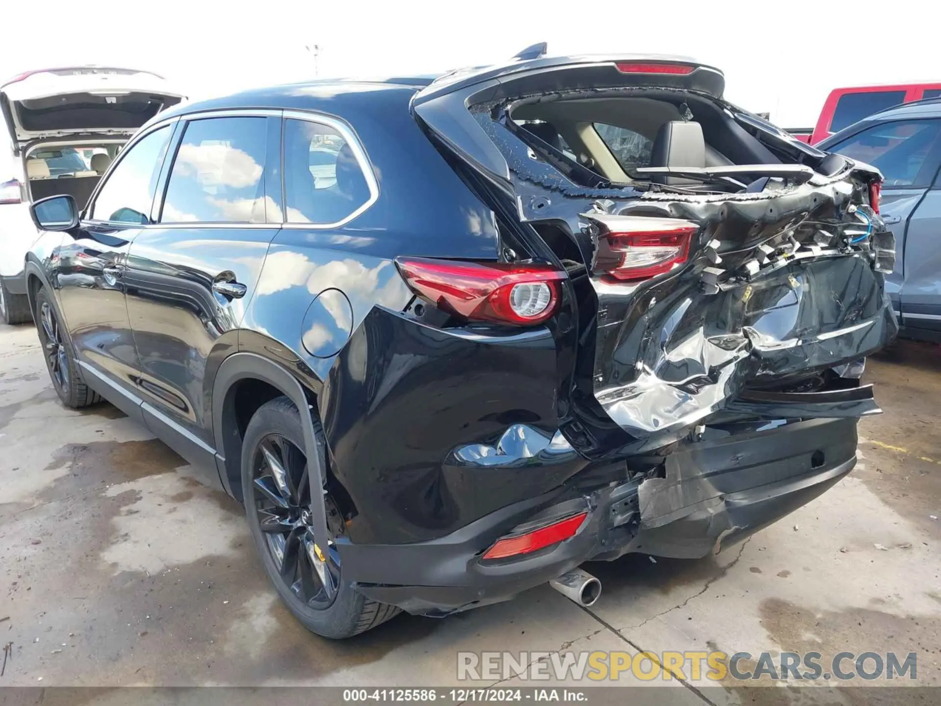 3 Фотография поврежденного автомобиля JM3TCBAY2P0657761 MAZDA CX-9 2023