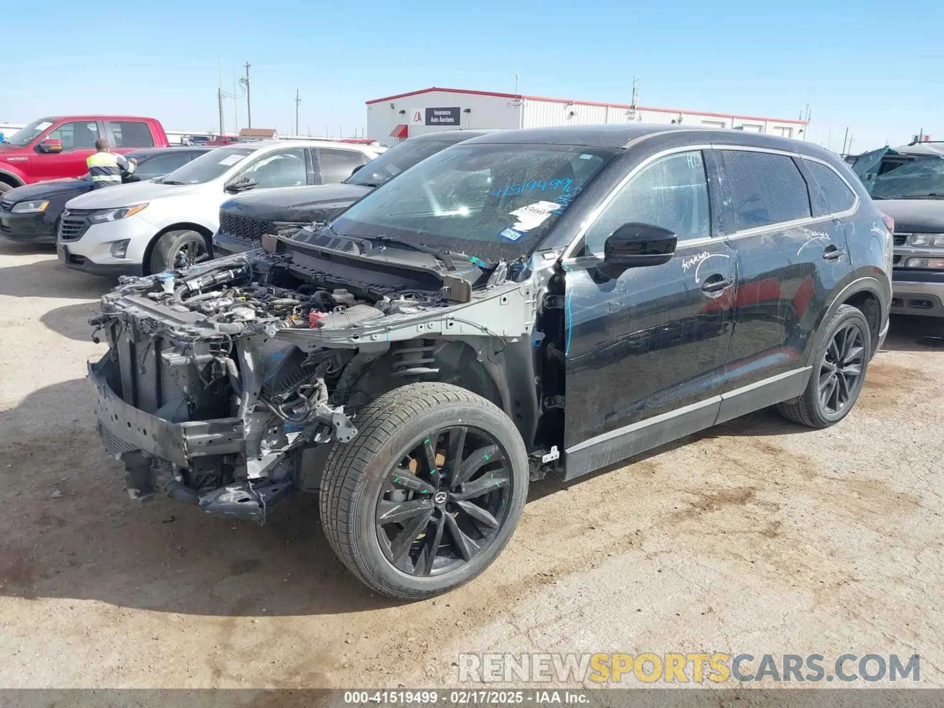 2 Photograph of a damaged car JM3TCBAY9P0649348 MAZDA CX-9 2023