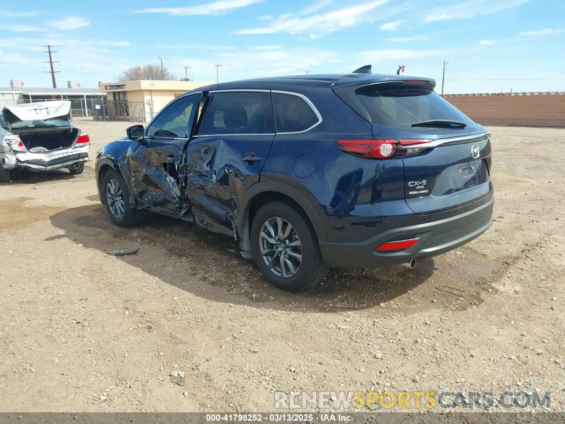 3 Фотография поврежденного автомобиля JM3TCBCY1P0642455 MAZDA CX-9 2023