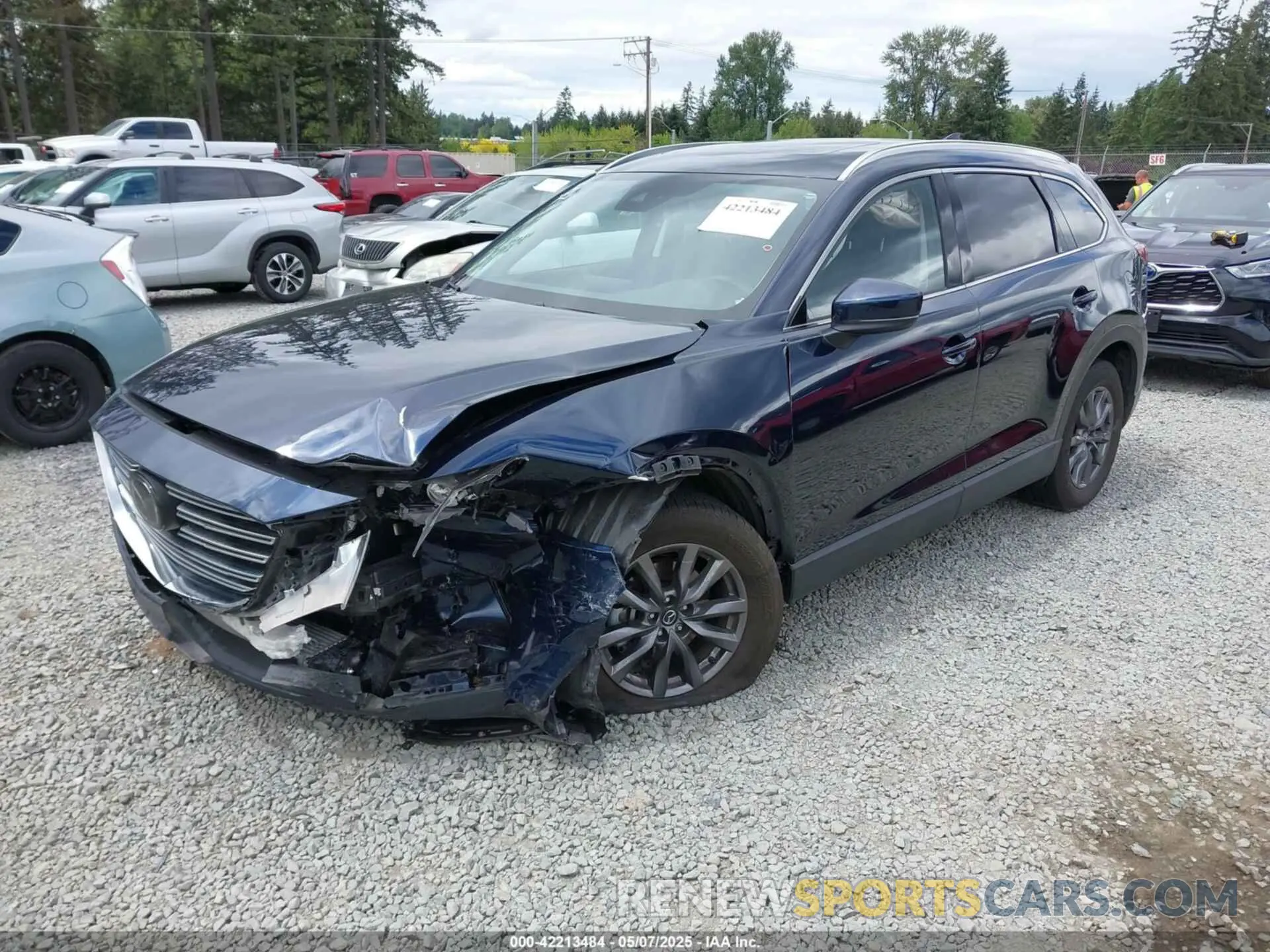 2 Photograph of a damaged car JM3TCBCY4P0653904 MAZDA CX-9 2023