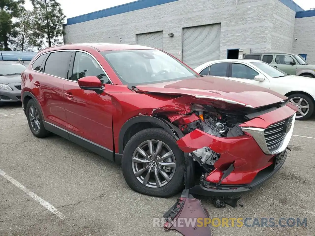 4 Фотография поврежденного автомобиля JM3TCBCY4P0654602 MAZDA CX-9 2023