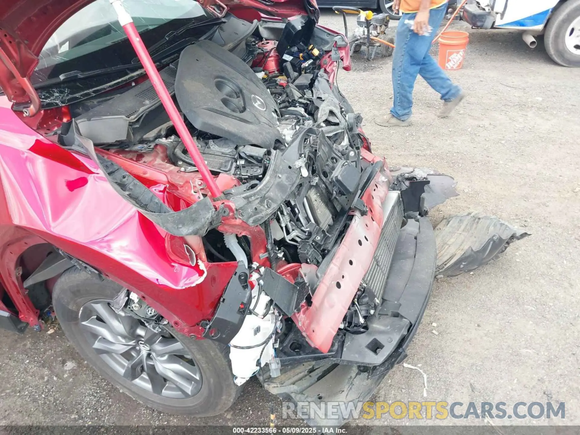 6 Photograph of a damaged car JM3TCBCY9P0648567 MAZDA CX-9 2023