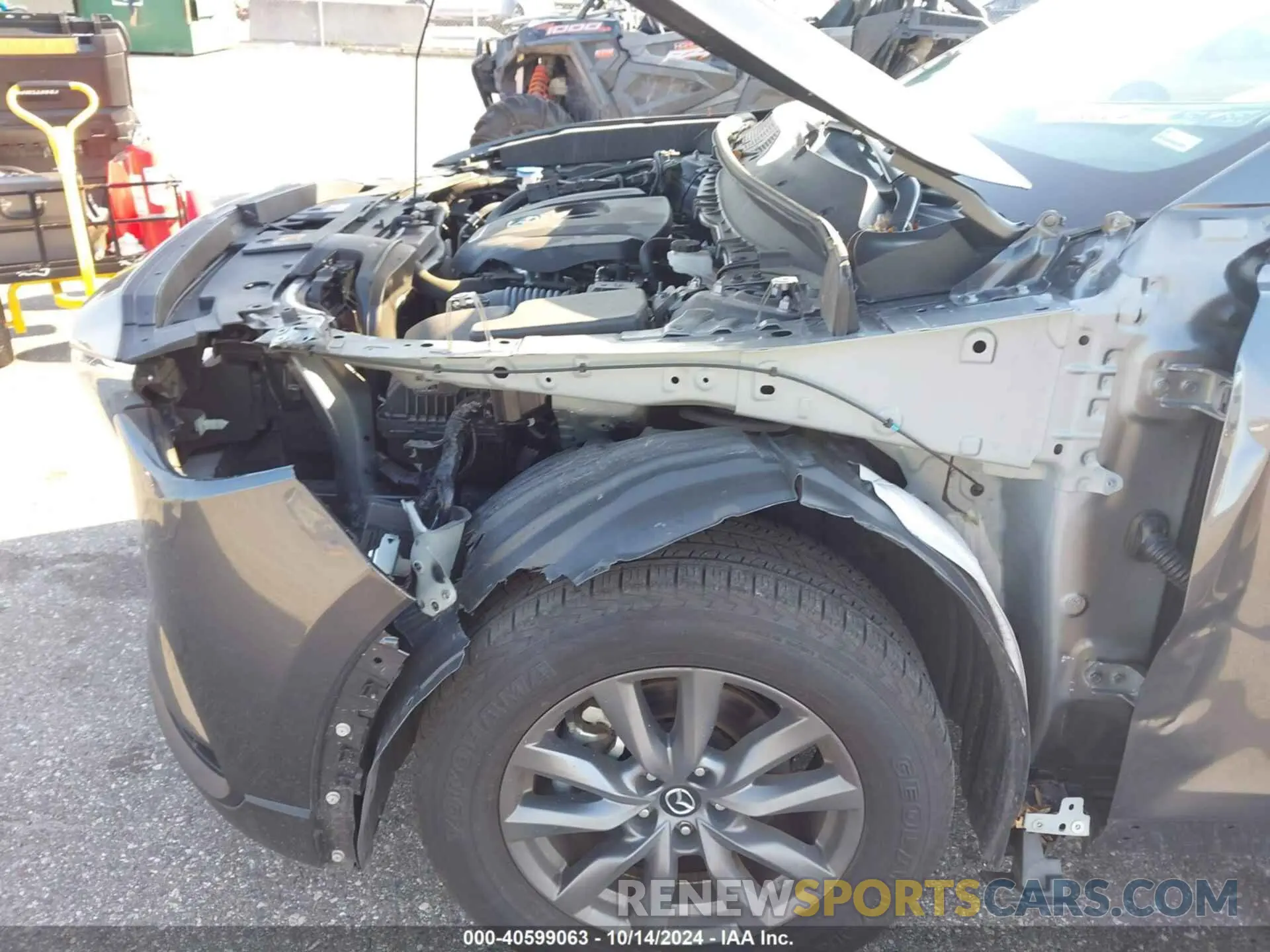 6 Photograph of a damaged car JM3TCBCY9P0651534 MAZDA CX-9 2023