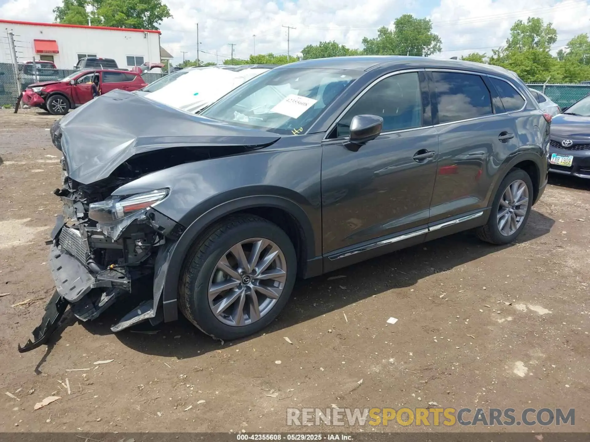 2 Фотография поврежденного автомобиля JM3TCBDY0P0541277 MAZDA CX-9 2023