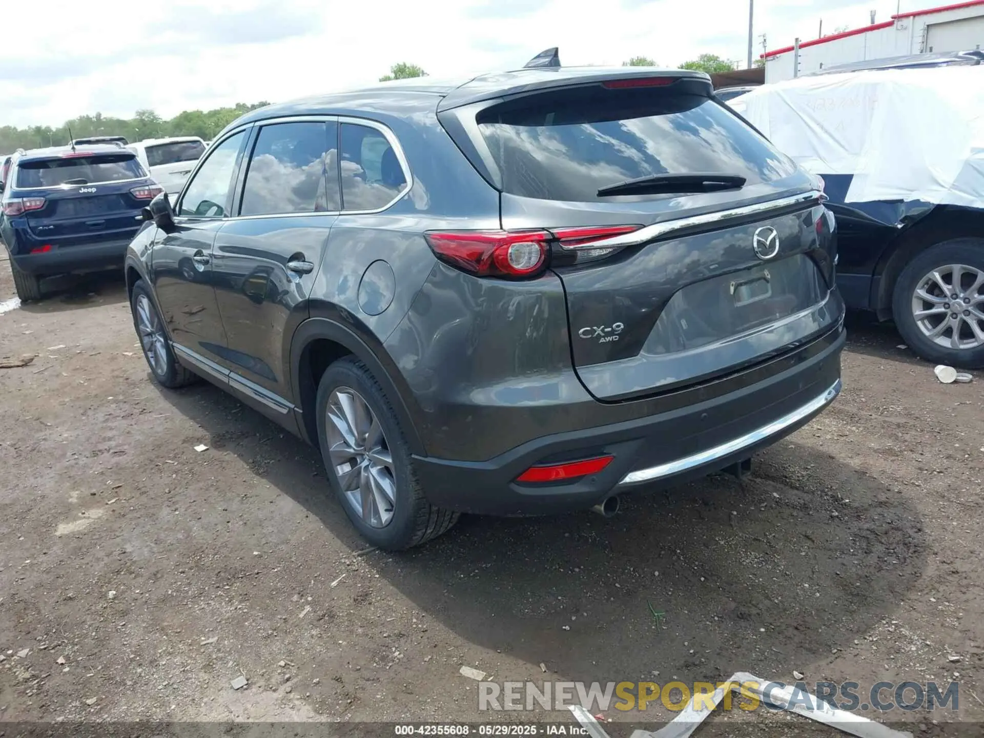 3 Фотография поврежденного автомобиля JM3TCBDY0P0541277 MAZDA CX-9 2023