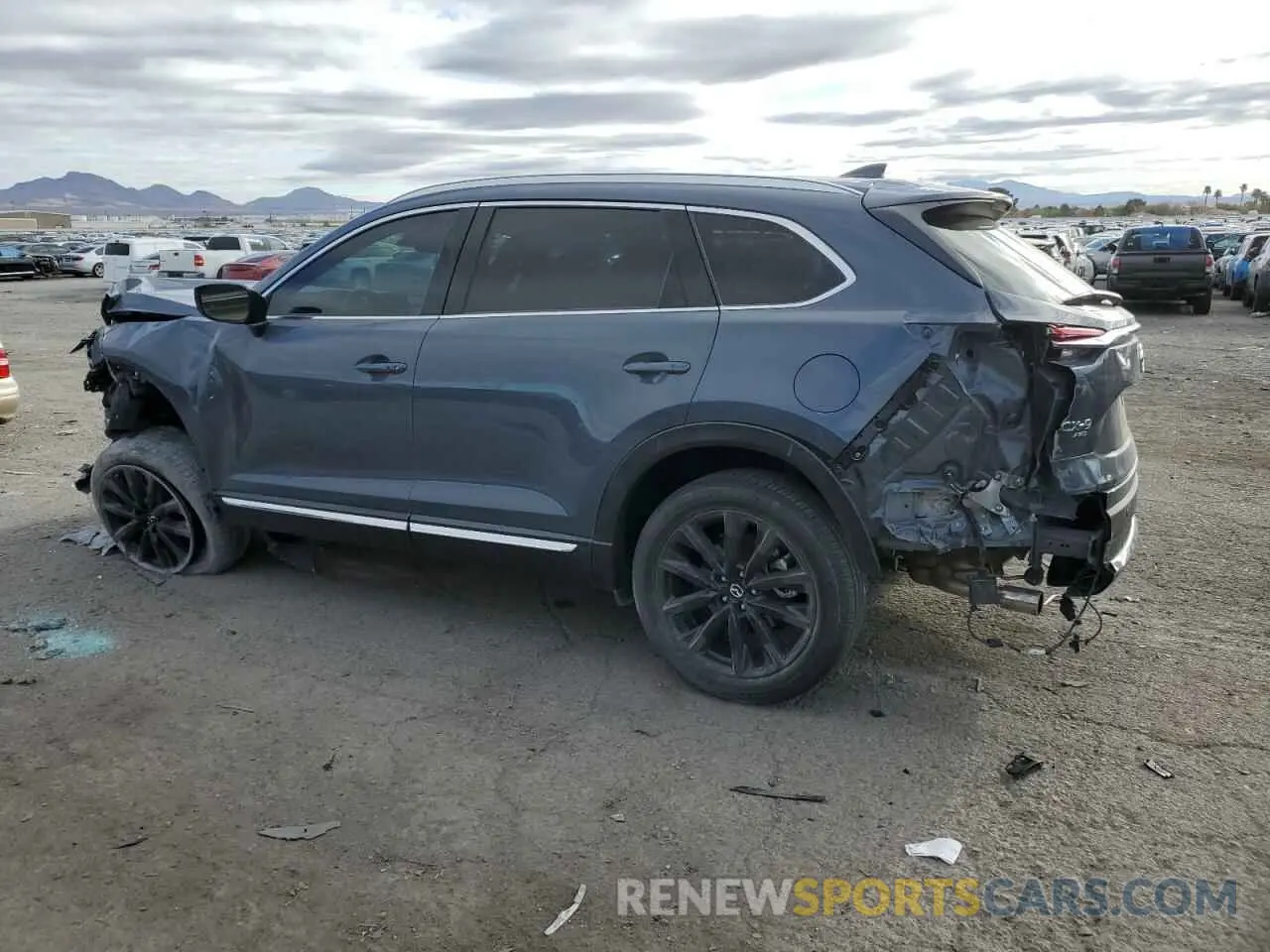 2 Фотография поврежденного автомобиля JM3TCBDY0P0650772 MAZDA CX-9 2023