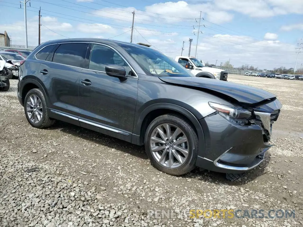 4 Photograph of a damaged car JM3TCBDY1P0641594 MAZDA CX-9 2023