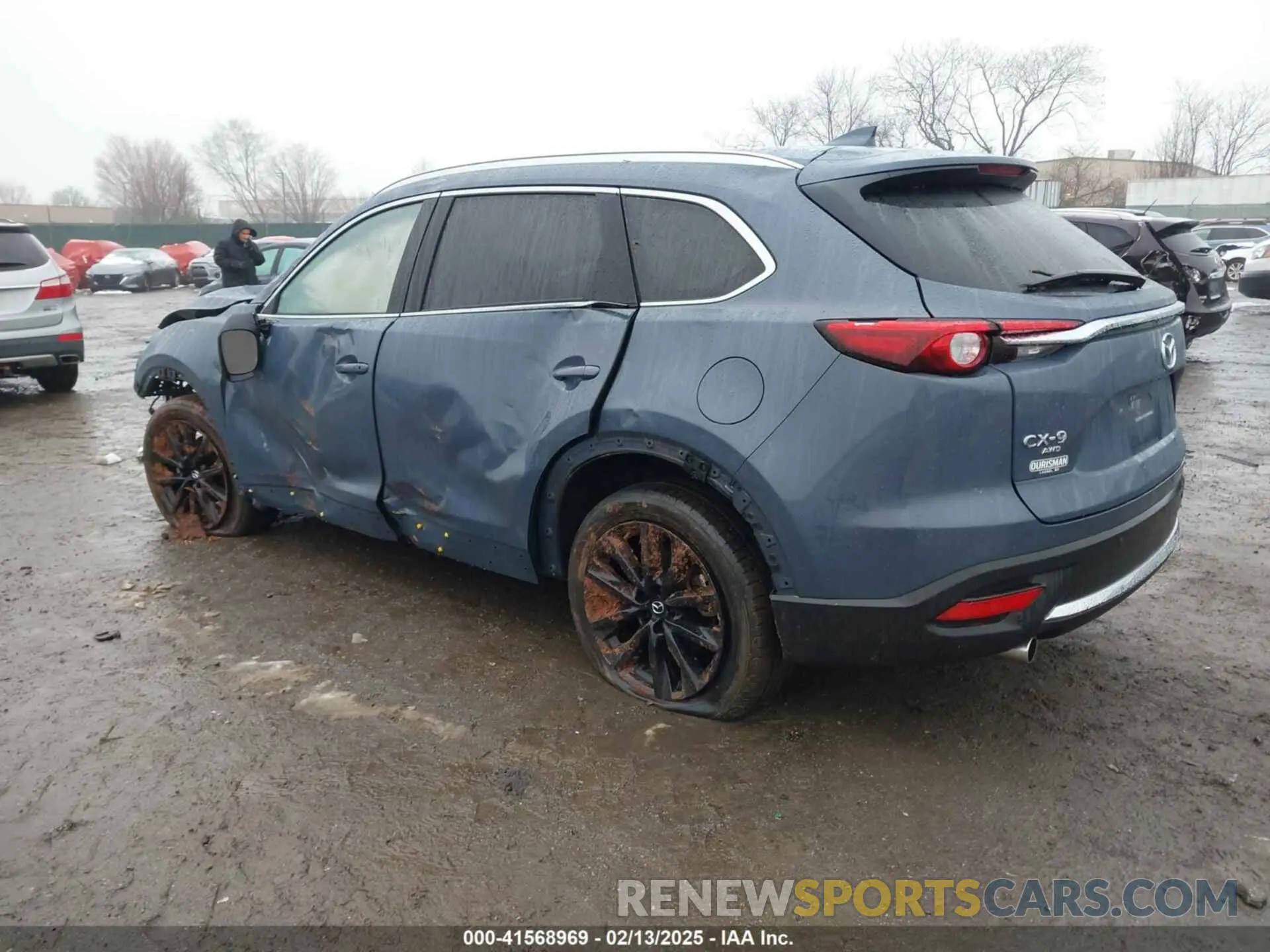 3 Фотография поврежденного автомобиля JM3TCBDY1P0642597 MAZDA CX-9 2023