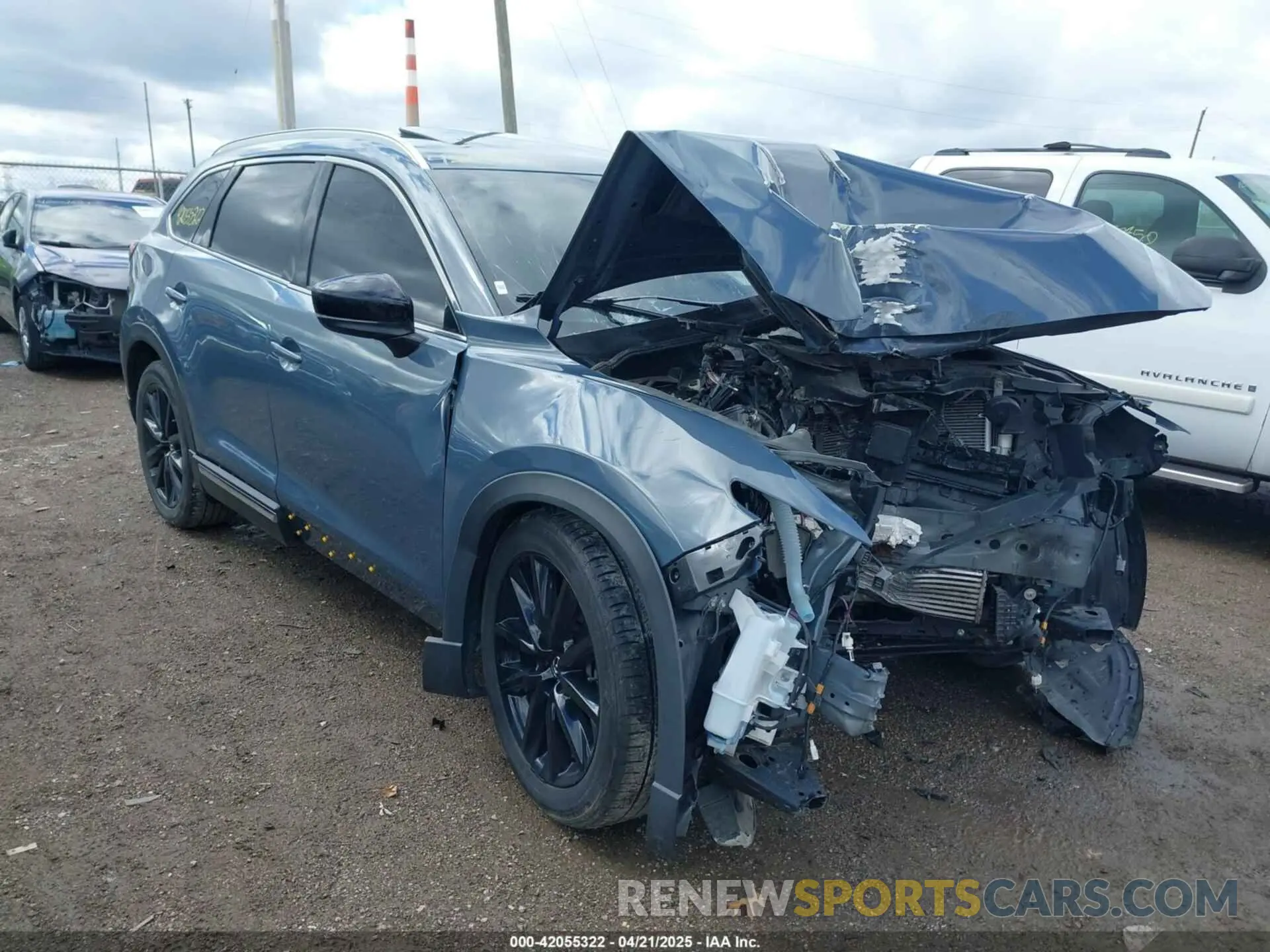 6 Фотография поврежденного автомобиля JM3TCBDY2P0636002 MAZDA CX-9 2023