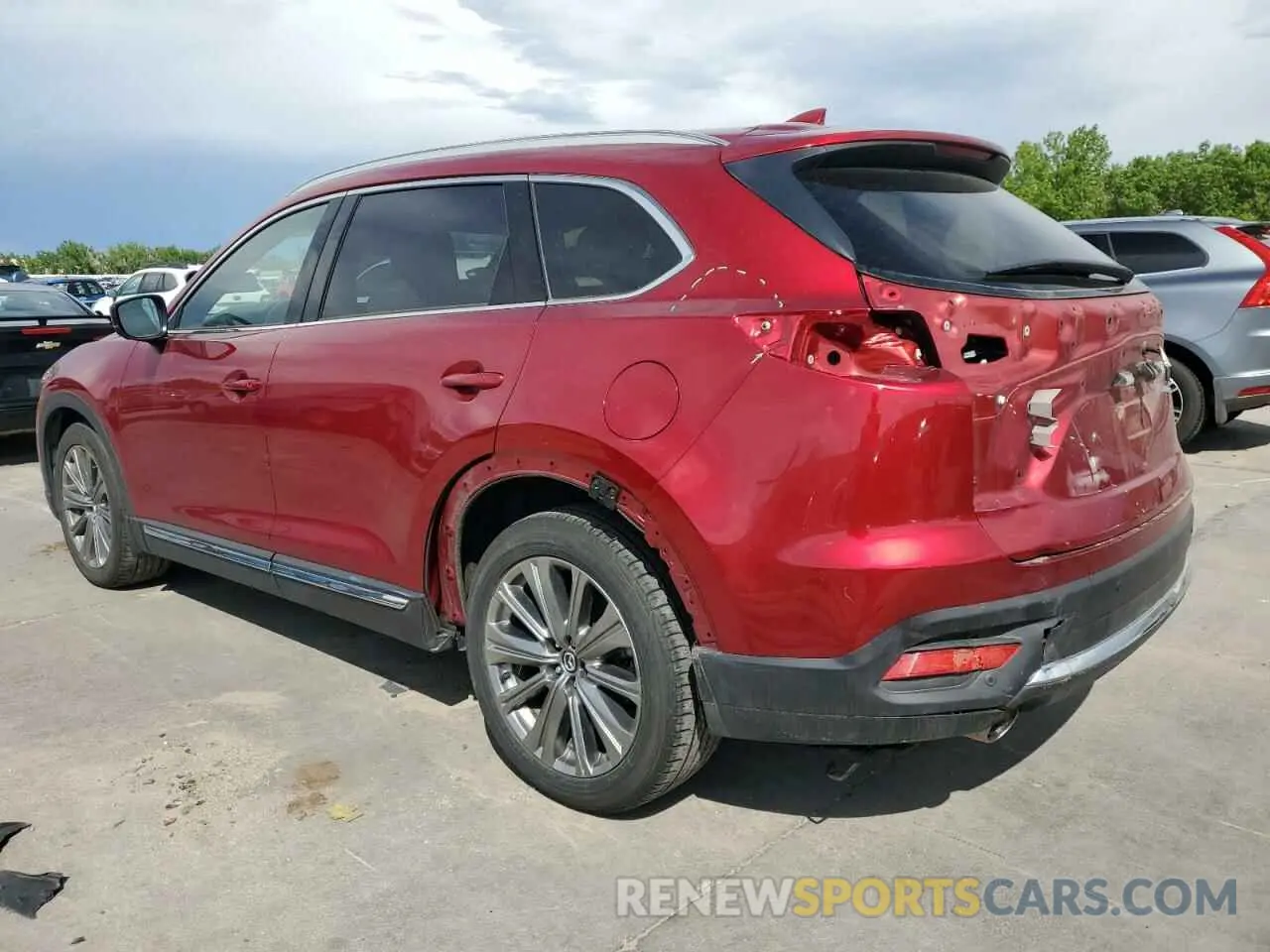 2 Фотография поврежденного автомобиля JM3TCBEYXP0639552 MAZDA CX-9 2023