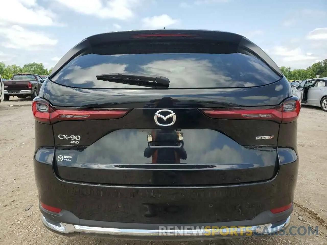 6 Photograph of a damaged car JM3KK1HC4R1125797 MAZDA CX-90 2024
