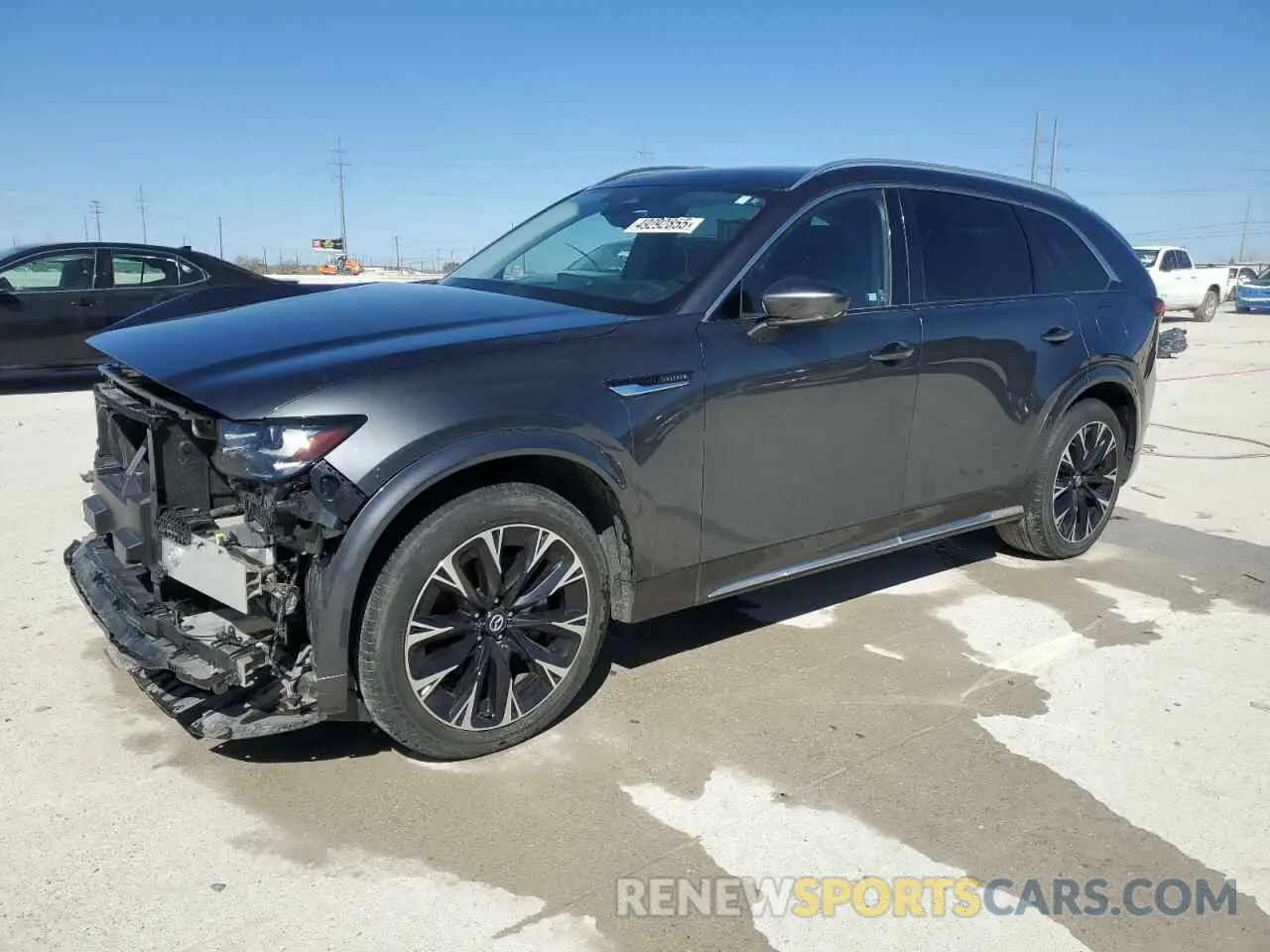 1 Фотография поврежденного автомобиля JM3KK1HC7R1122618 MAZDA CX-90 2024