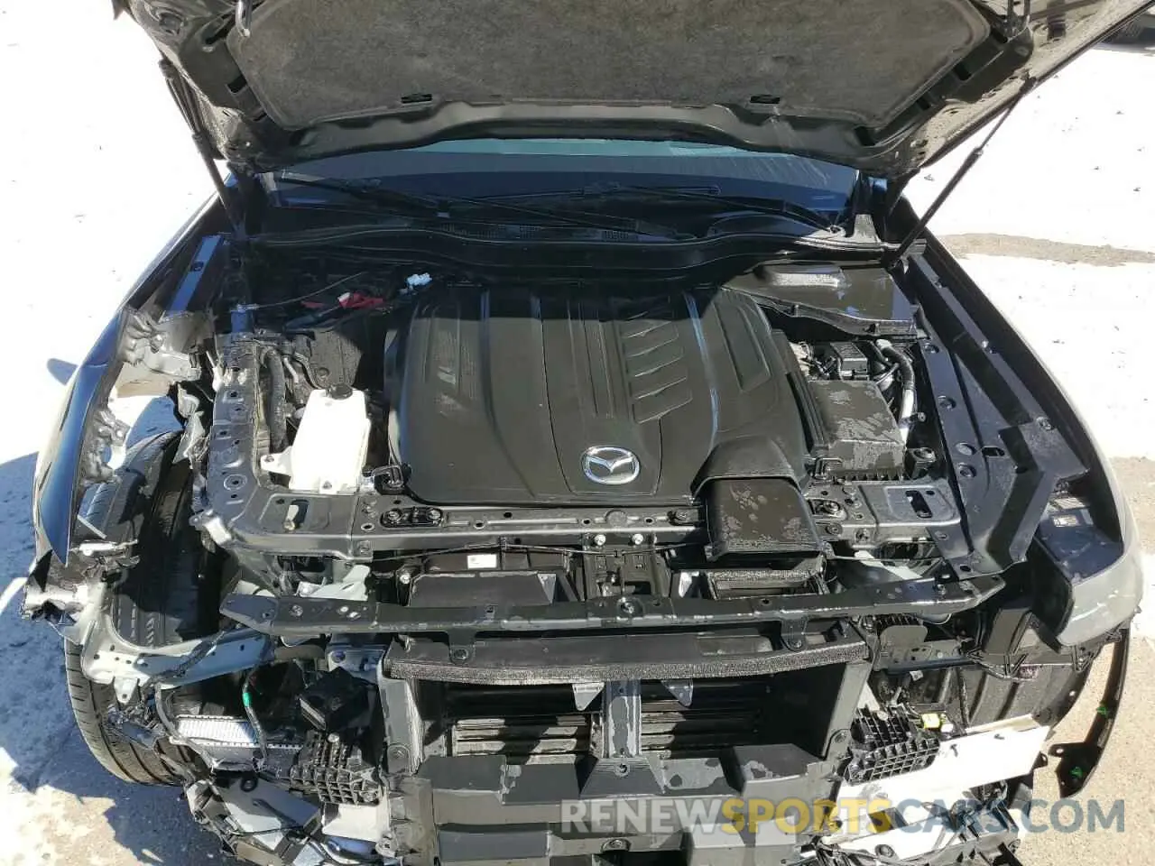 12 Фотография поврежденного автомобиля JM3KK1HC7R1122618 MAZDA CX-90 2024