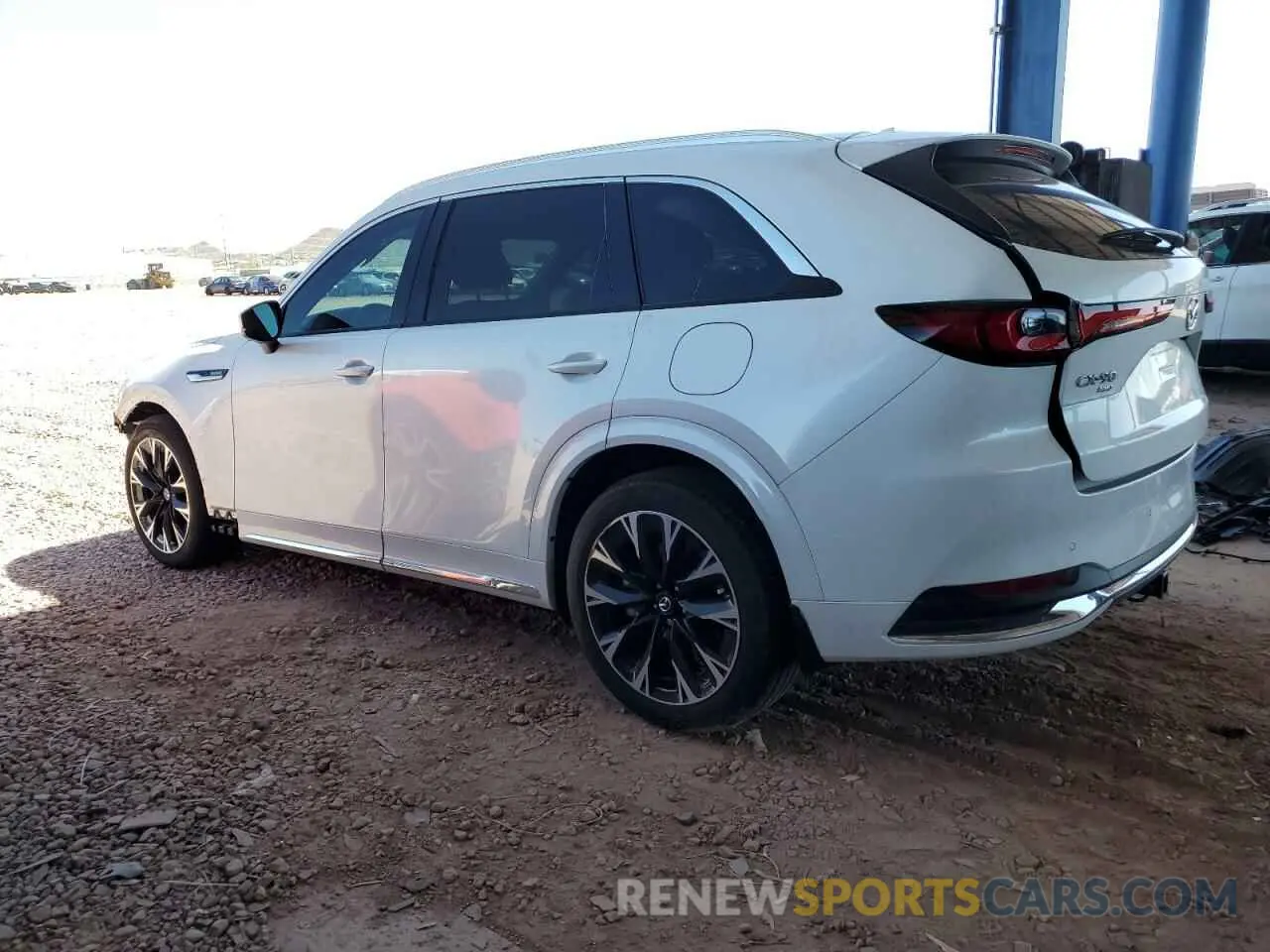 2 Photograph of a damaged car JM3KK1HC7R1149267 MAZDA CX-90 2024