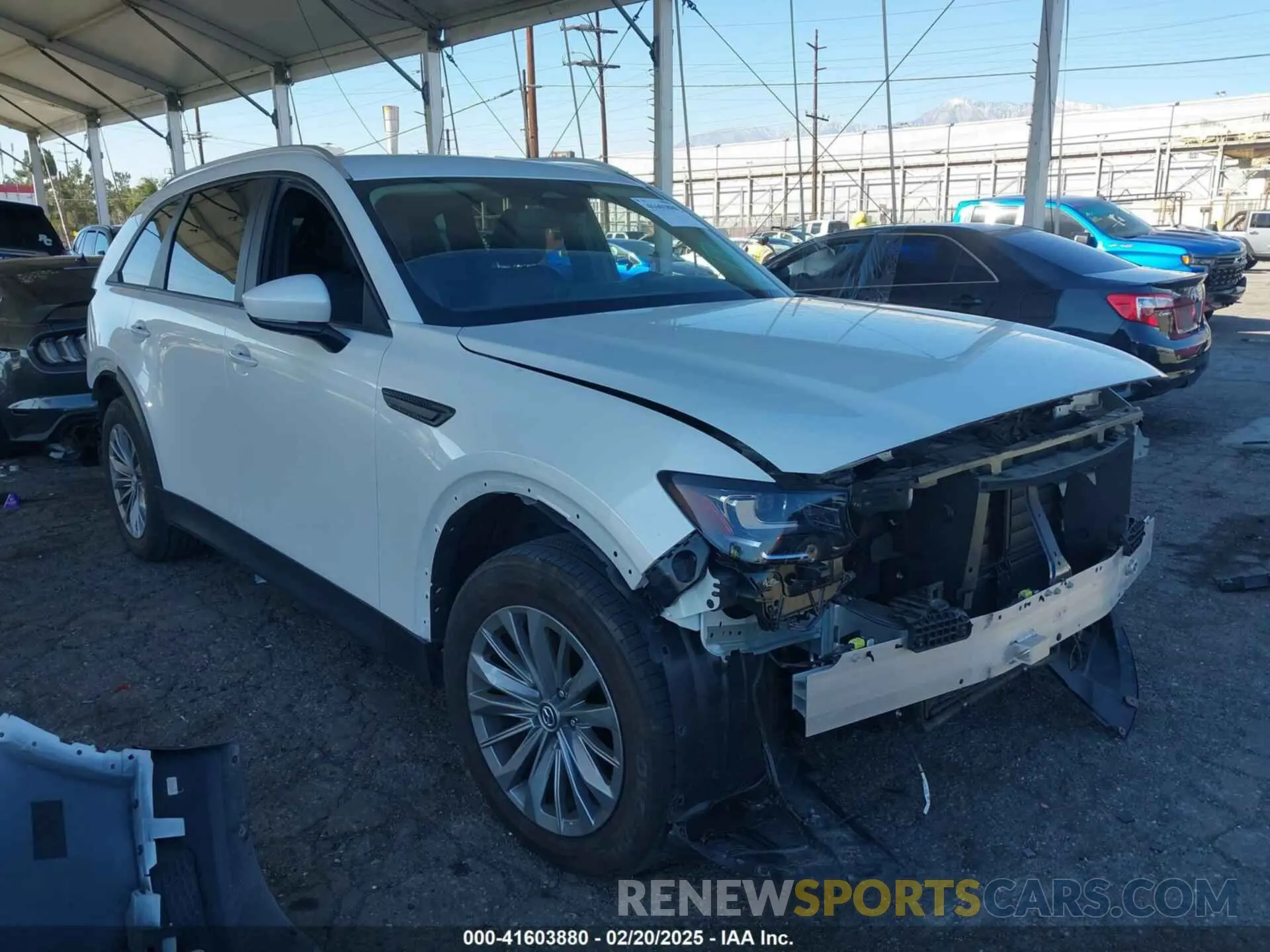 1 Фотография поврежденного автомобиля JM3KKAHD2R1118016 MAZDA CX-90 2024