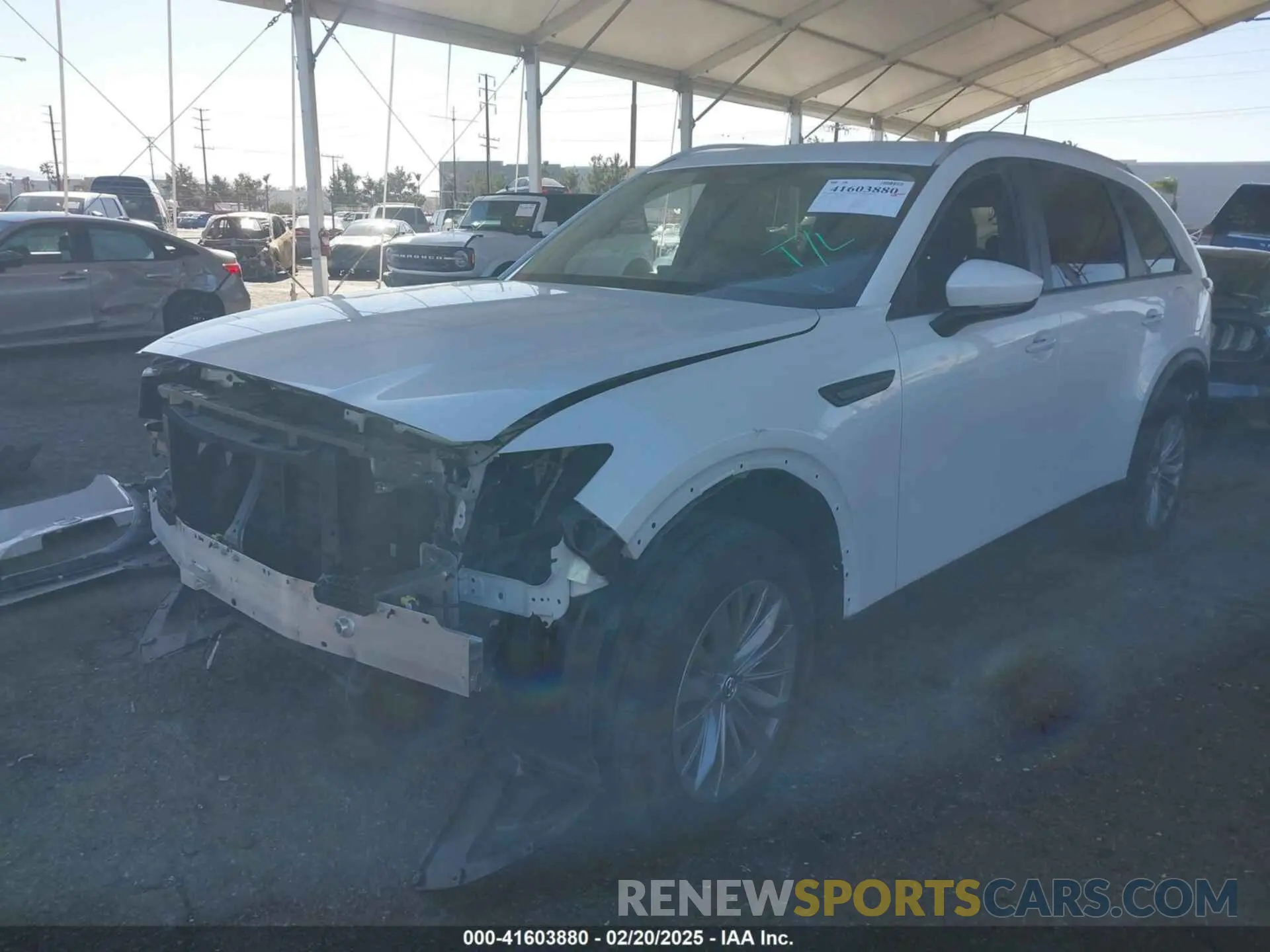 2 Фотография поврежденного автомобиля JM3KKAHD2R1118016 MAZDA CX-90 2024
