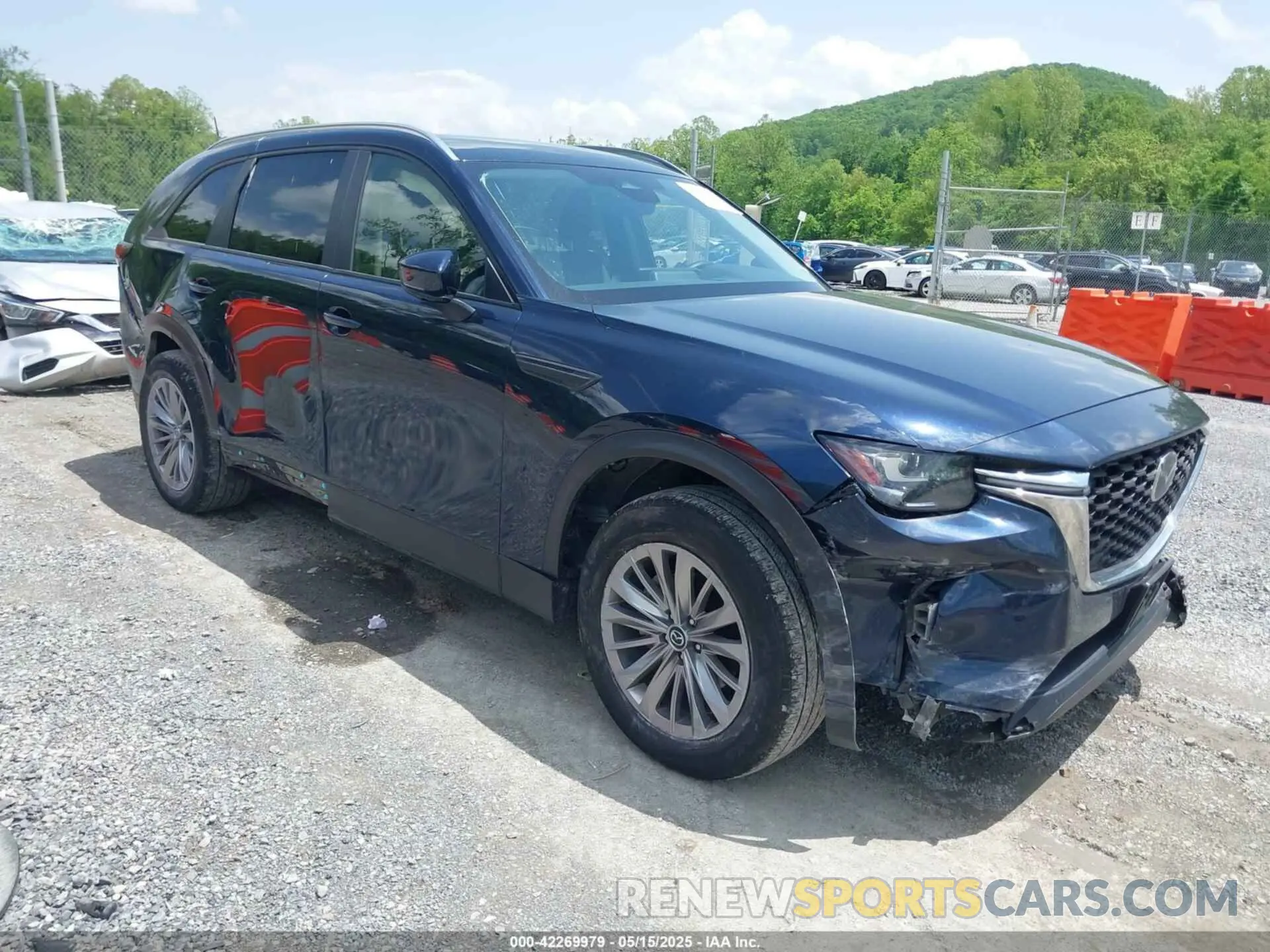 1 Photograph of a damaged car JM3KKAHD4R1142933 MAZDA CX-90 2024
