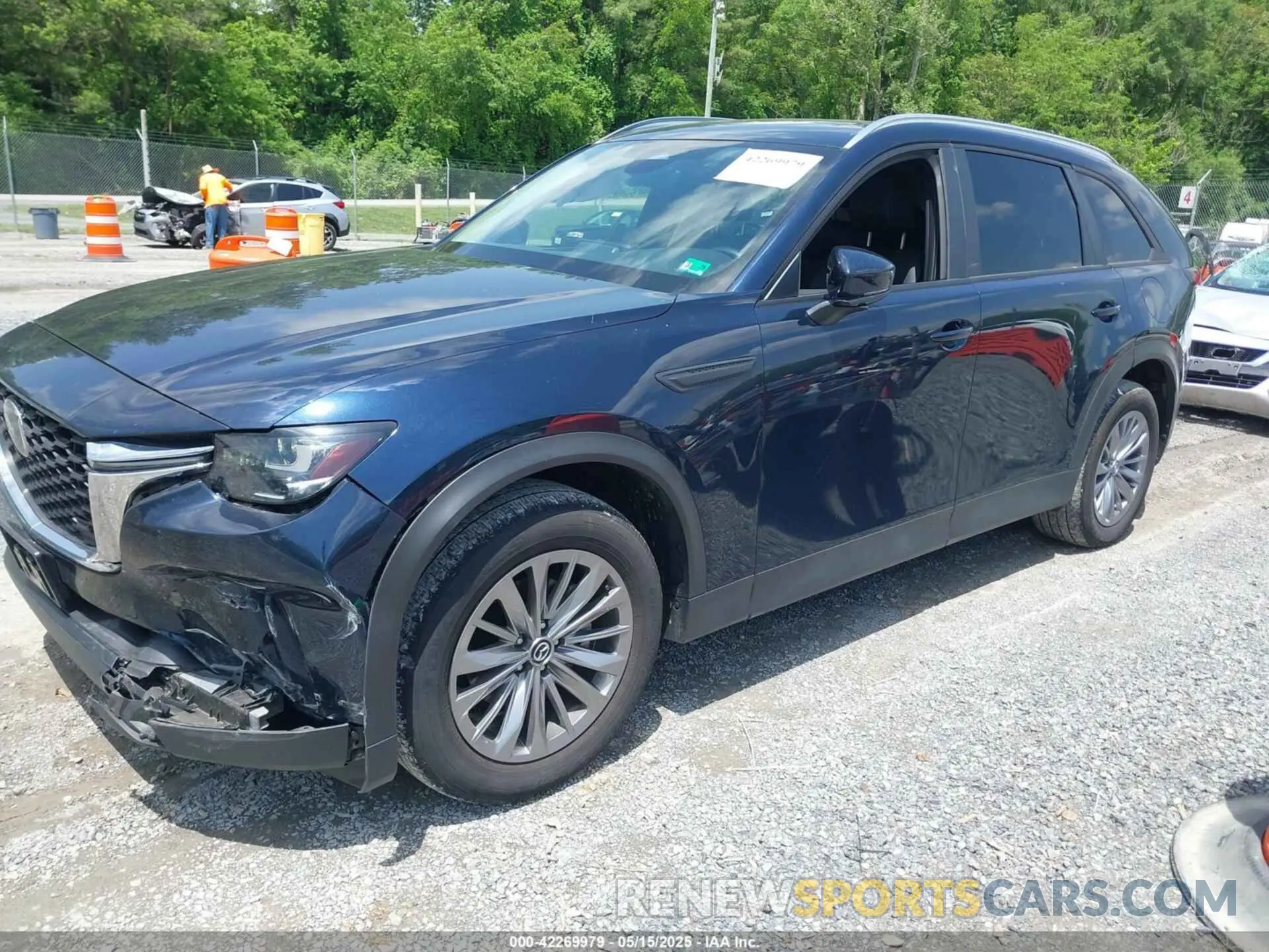 2 Photograph of a damaged car JM3KKAHD4R1142933 MAZDA CX-90 2024