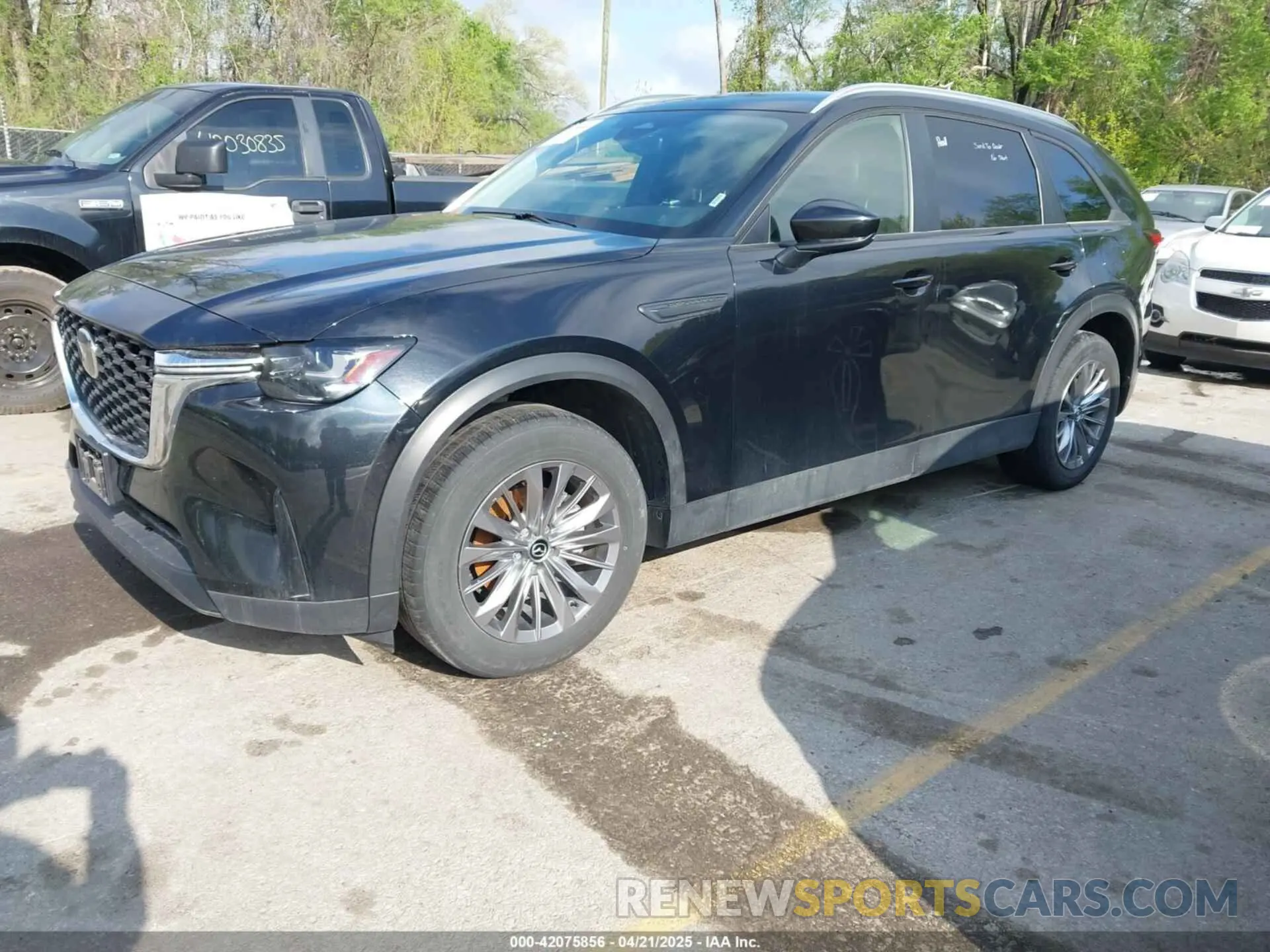 2 Фотография поврежденного автомобиля JM3KKAHD6R1127138 MAZDA CX-90 2024