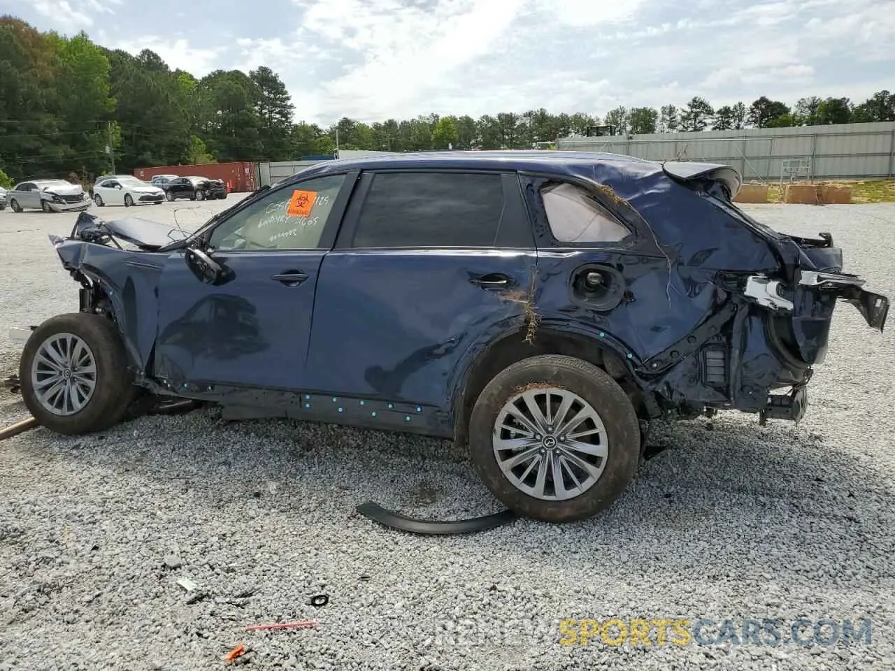 2 Фотография поврежденного автомобиля JM3KKAHDXR1181168 MAZDA CX-90 2024