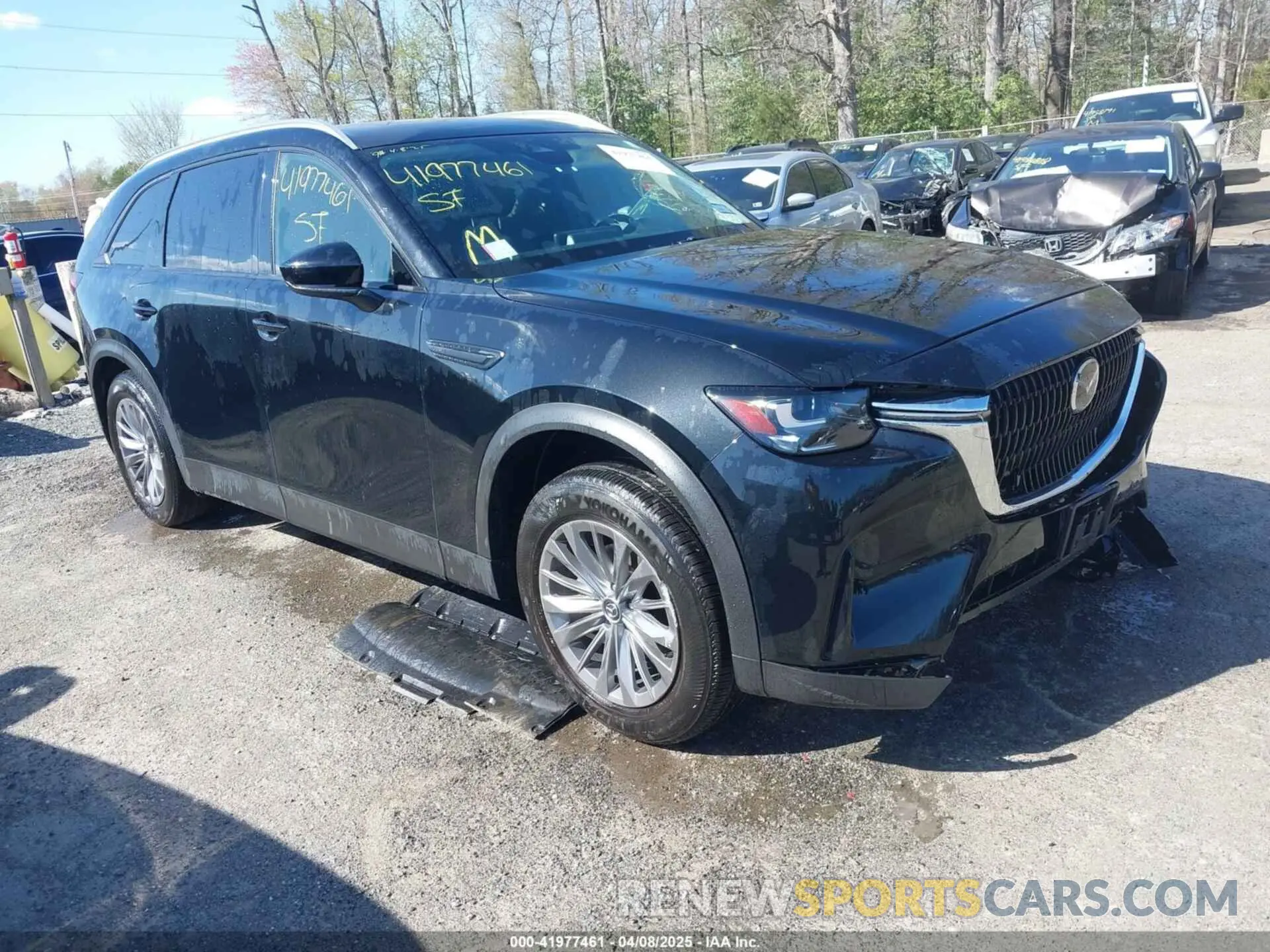 1 Photograph of a damaged car JM3KKBHD7R1119569 MAZDA CX-90 2024