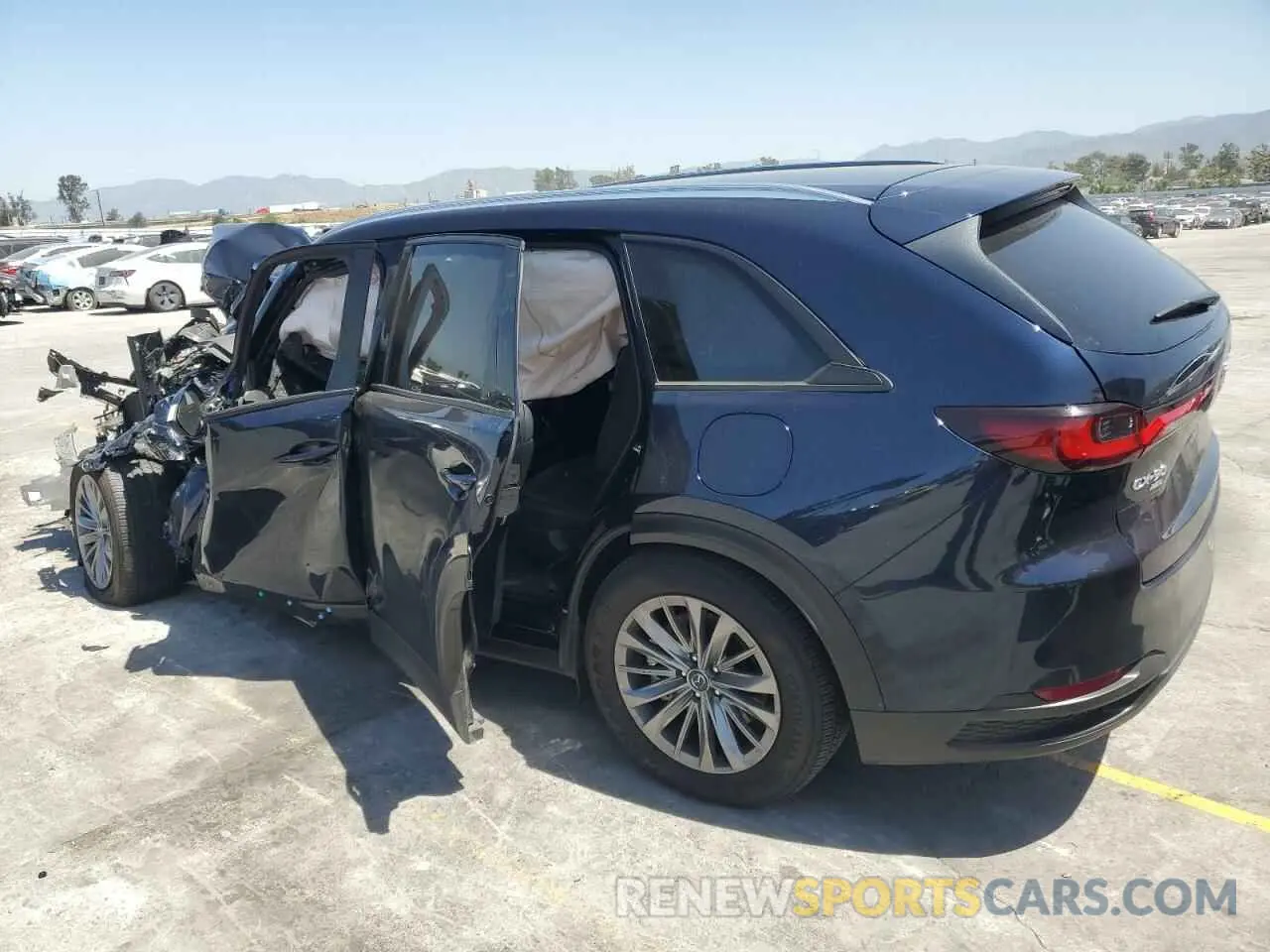 2 Photograph of a damaged car JM3KKBHD7R1166388 MAZDA CX-90 2024