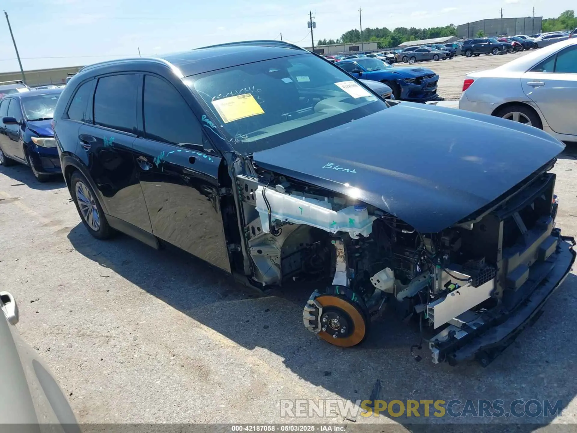 1 Фотография поврежденного автомобиля JM3KKBHD8R1170417 MAZDA CX-90 2024