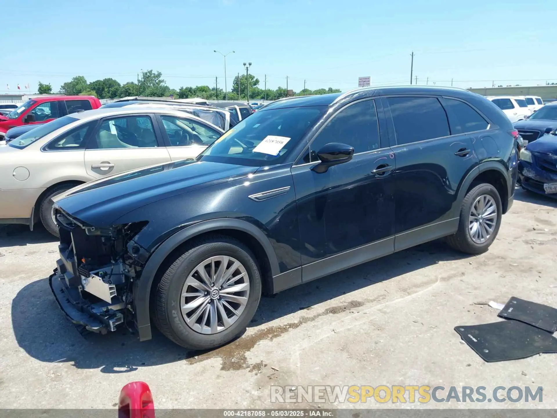 2 Фотография поврежденного автомобиля JM3KKBHD8R1170417 MAZDA CX-90 2024