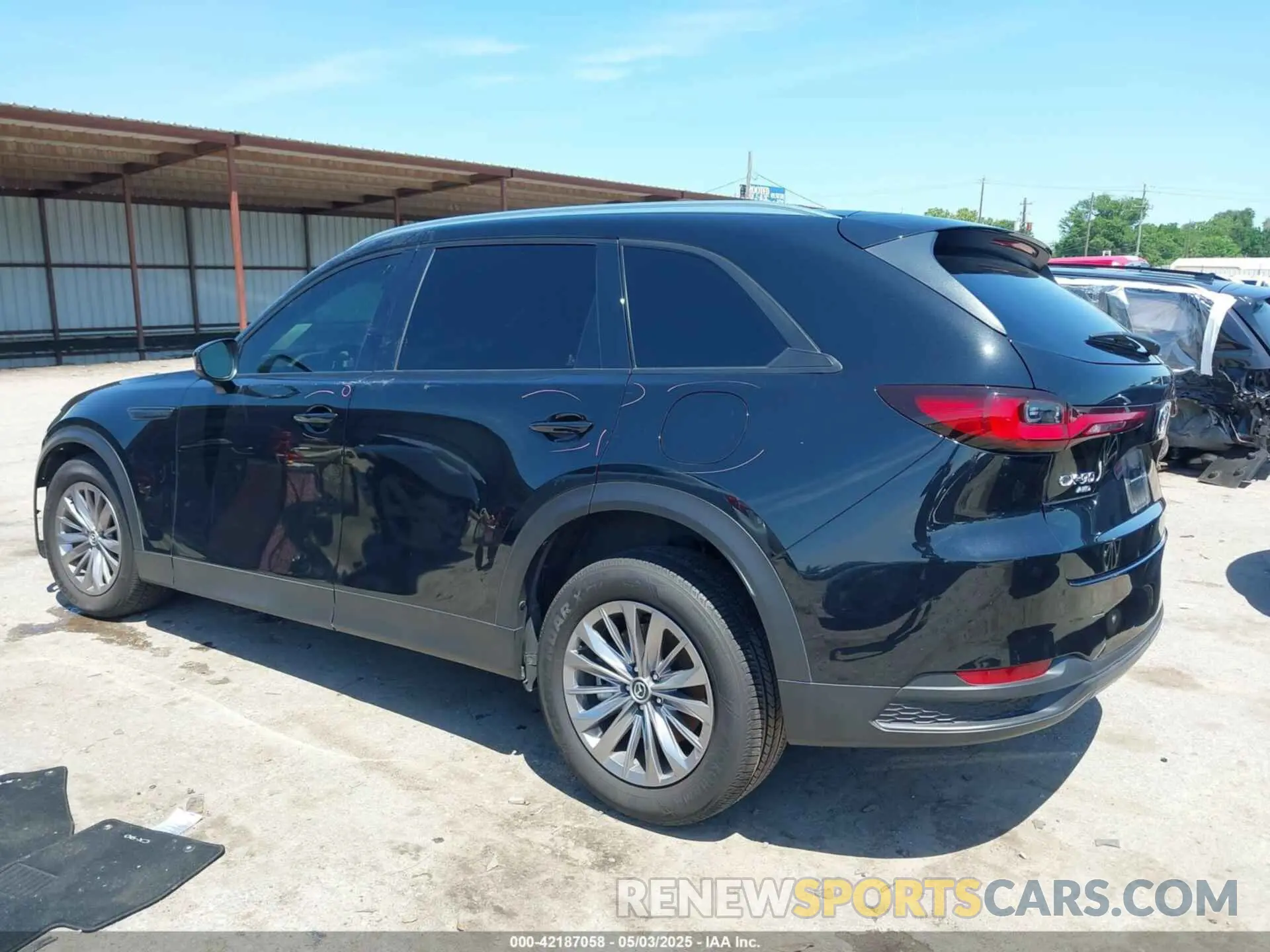 3 Фотография поврежденного автомобиля JM3KKBHD8R1170417 MAZDA CX-90 2024