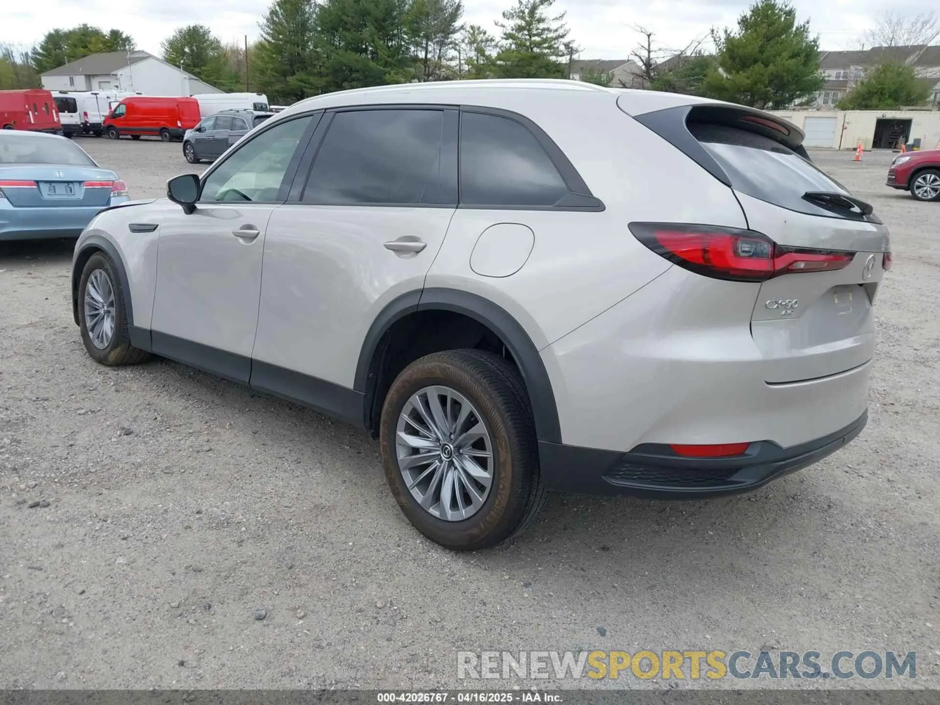 3 Фотография поврежденного автомобиля JM3KKCHD0R1105454 MAZDA CX-90 2024