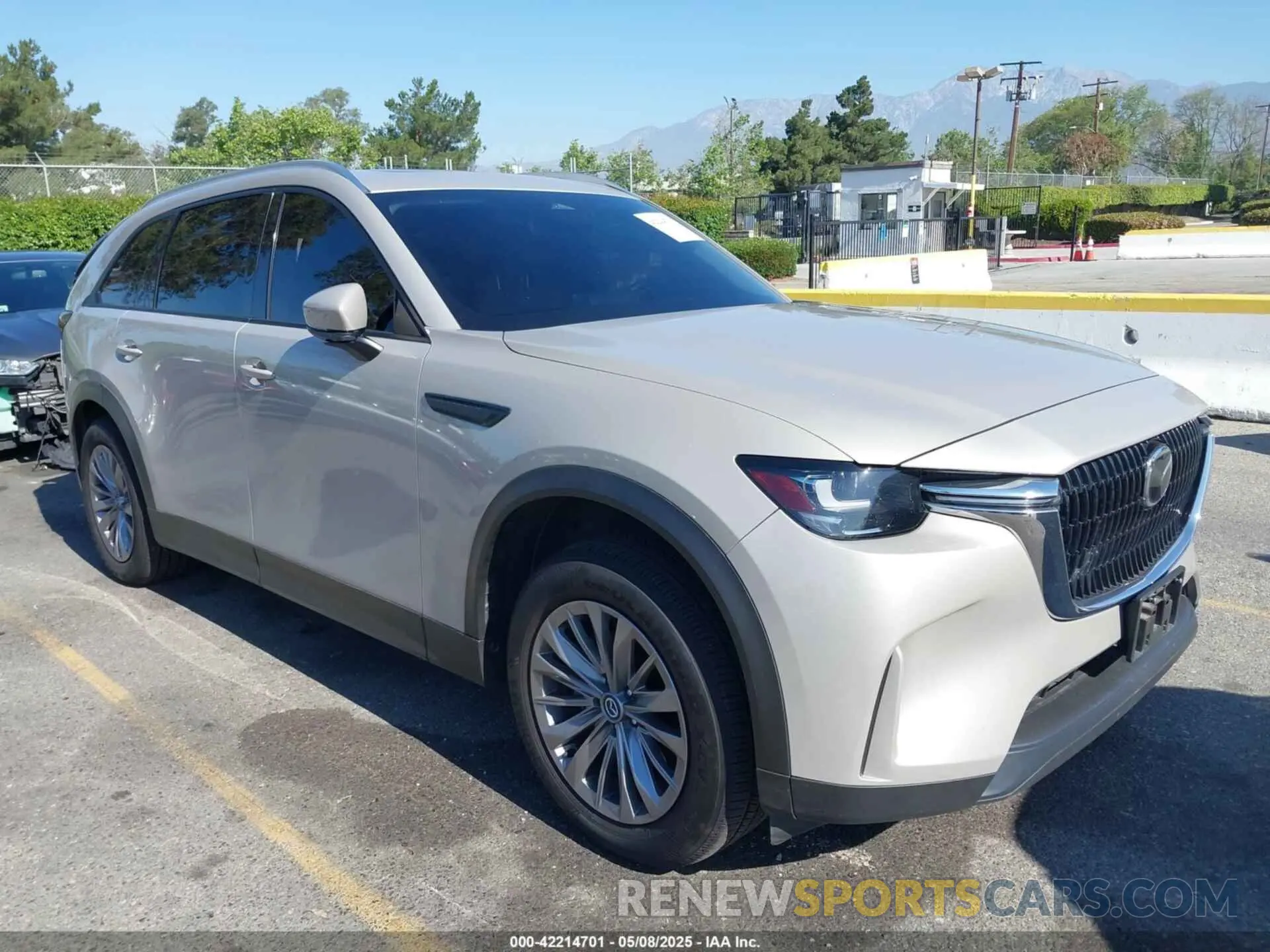 1 Photograph of a damaged car JM3KKCHD2R1108548 MAZDA CX-90 2024